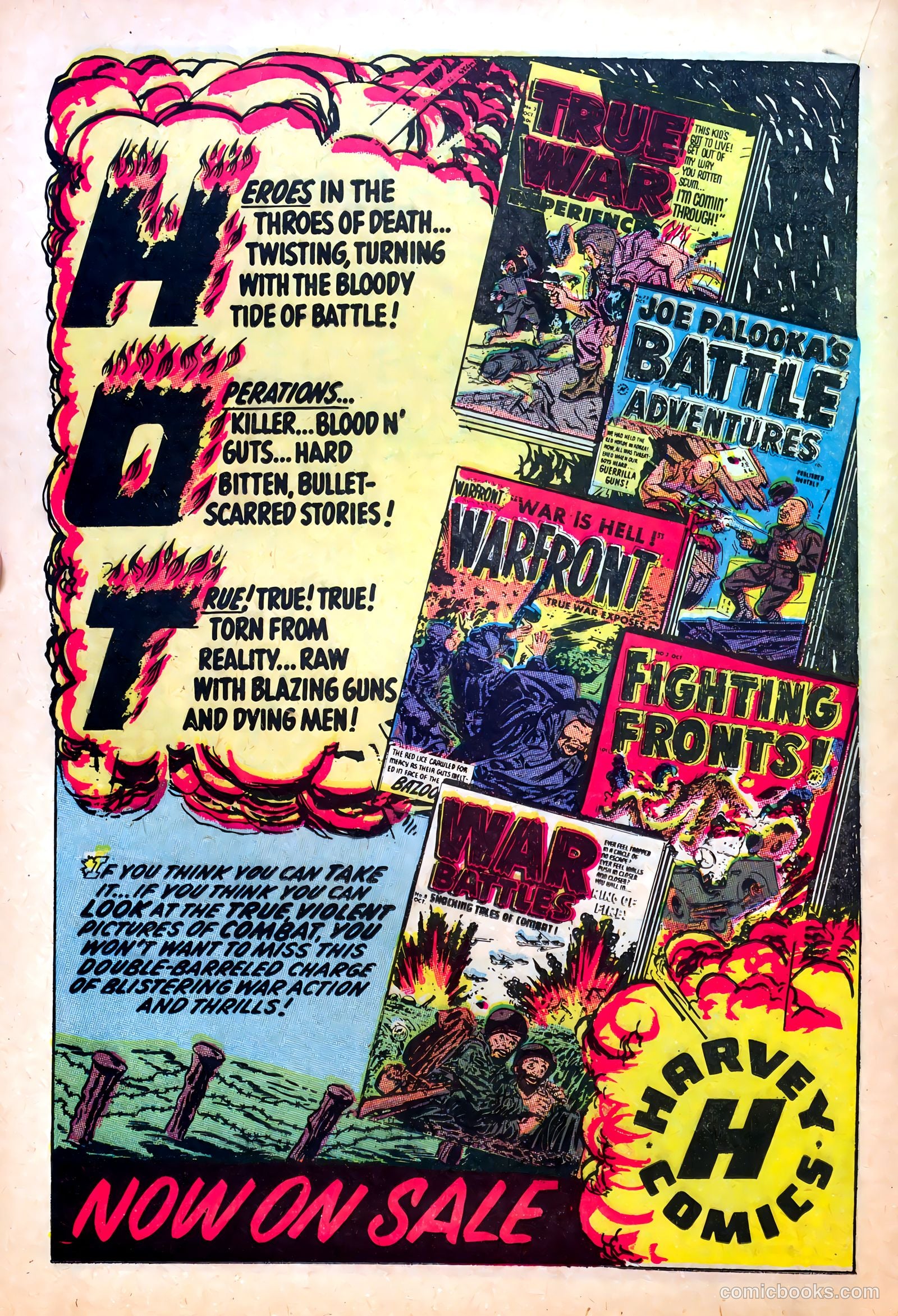 Fighting Fronts #5 (1953) — page 18 of 36