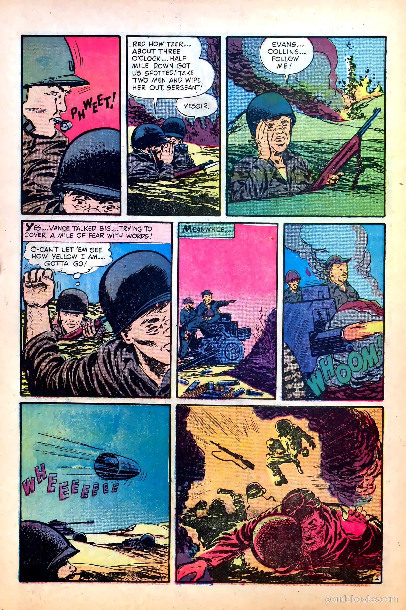 Fighting Fronts #5 (1953) — page 22 of 36