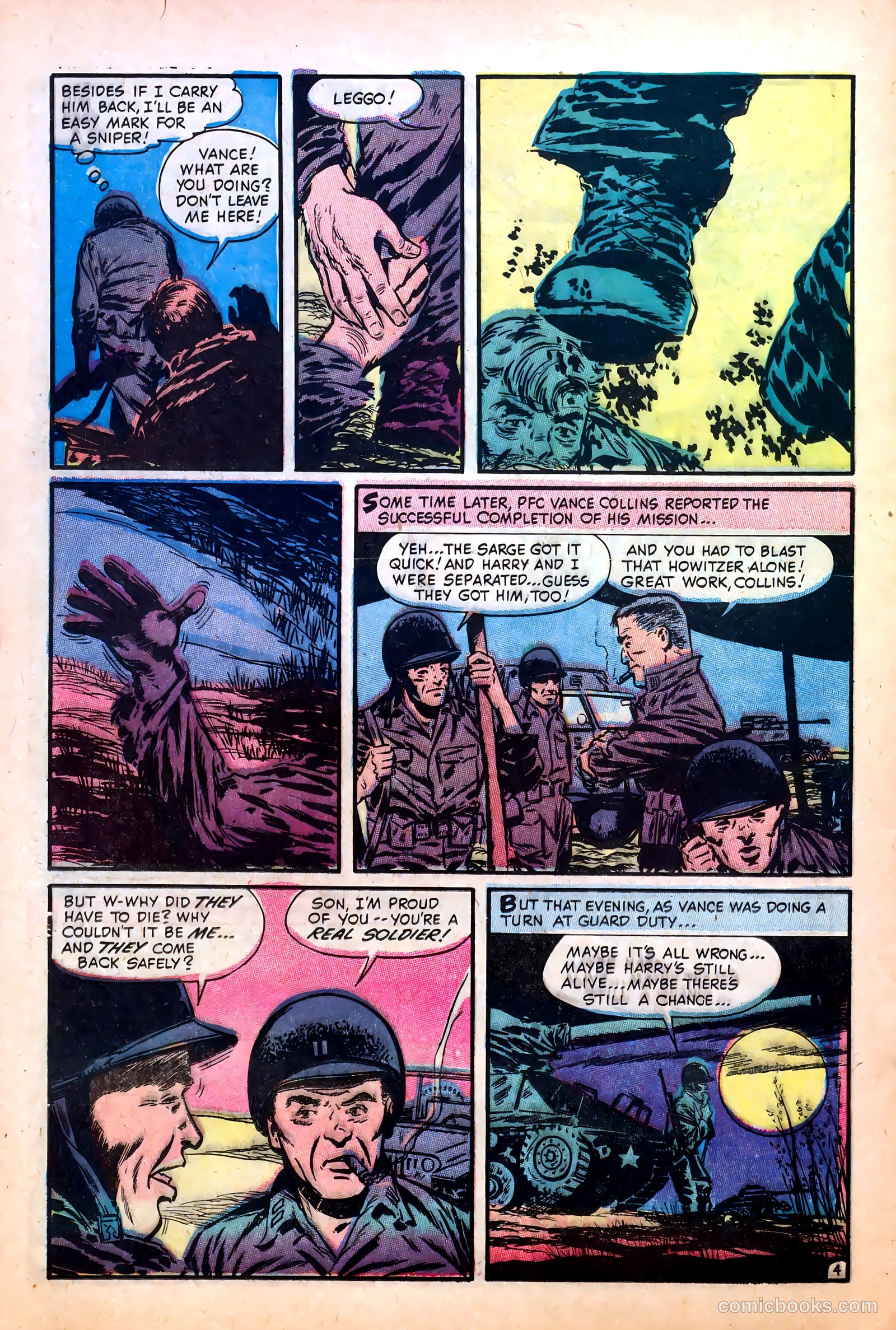 Fighting Fronts #5 (1953) — page 24 of 36