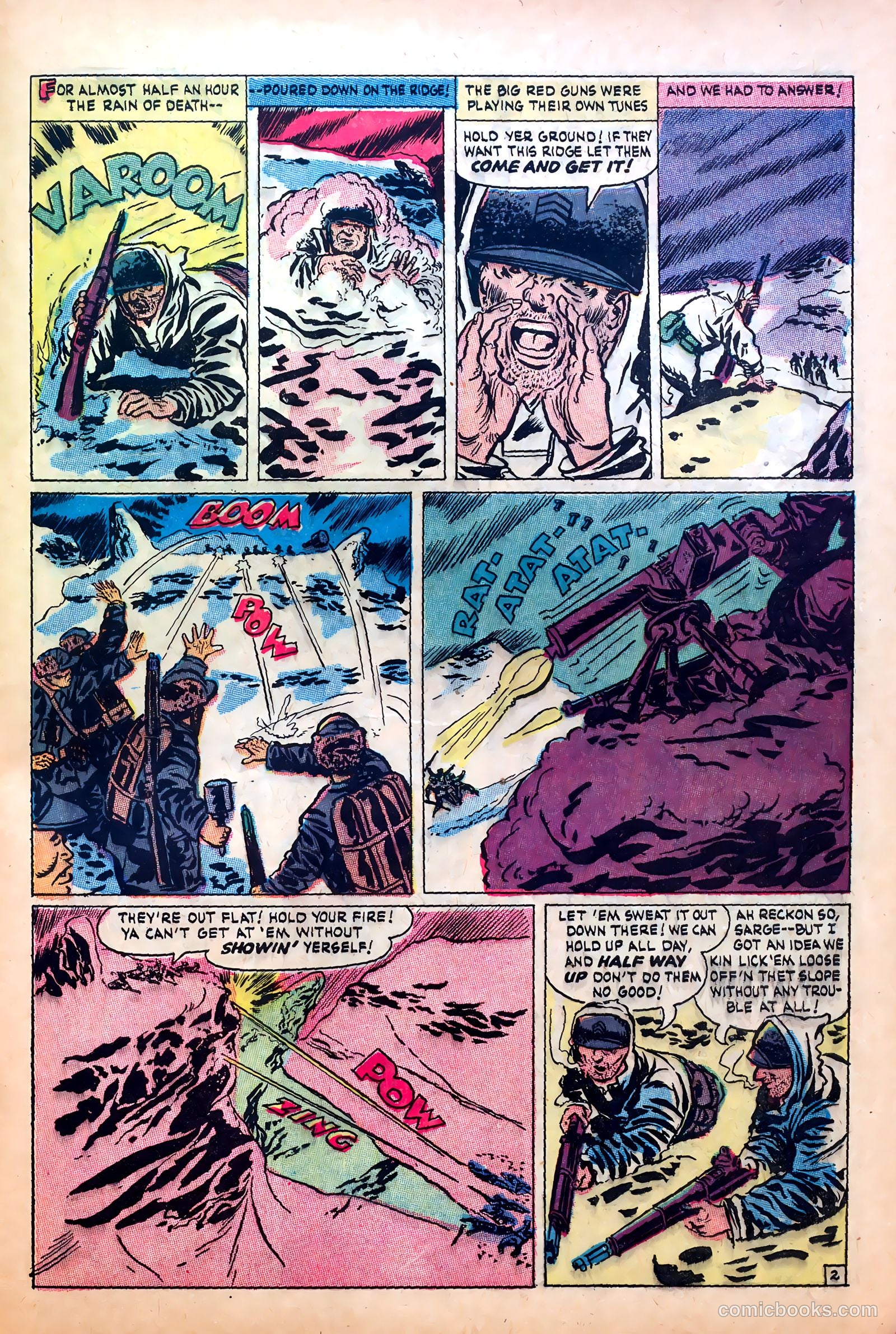 Fighting Fronts #5 (1953) — page 29 of 36