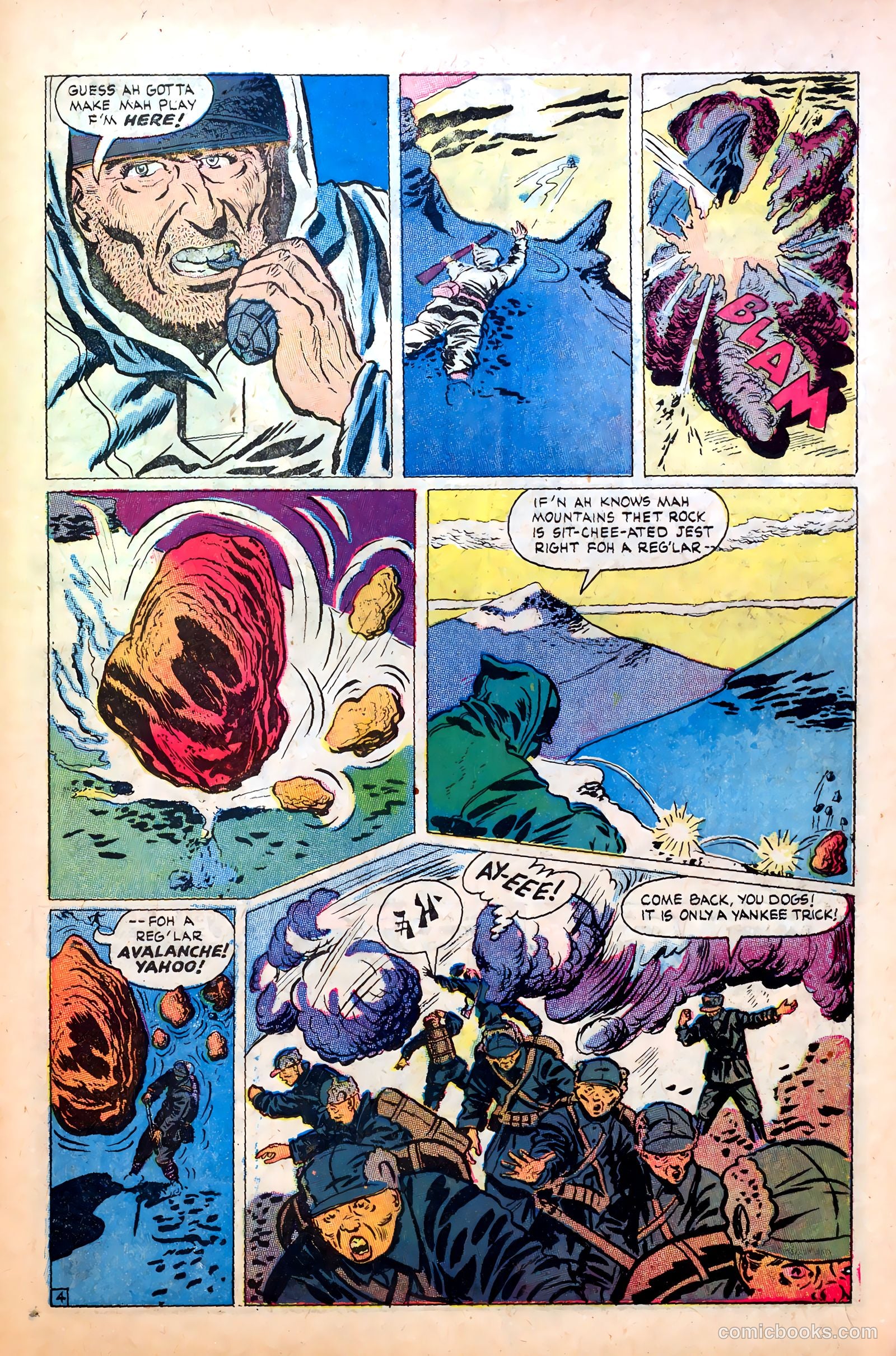 Fighting Fronts #5 (1953) — page 31 of 36