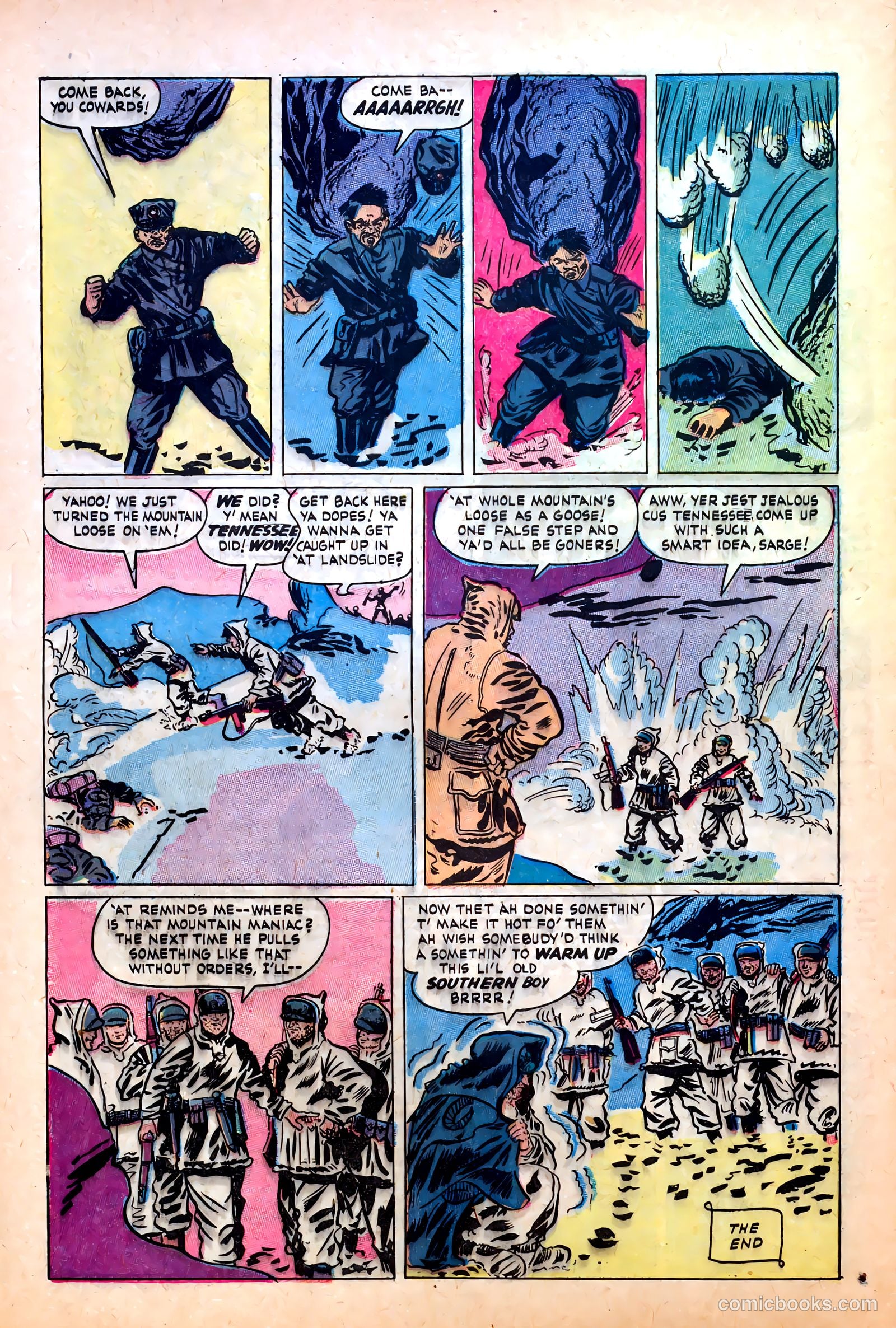 Fighting Fronts #5 (1953) — page 32 of 36