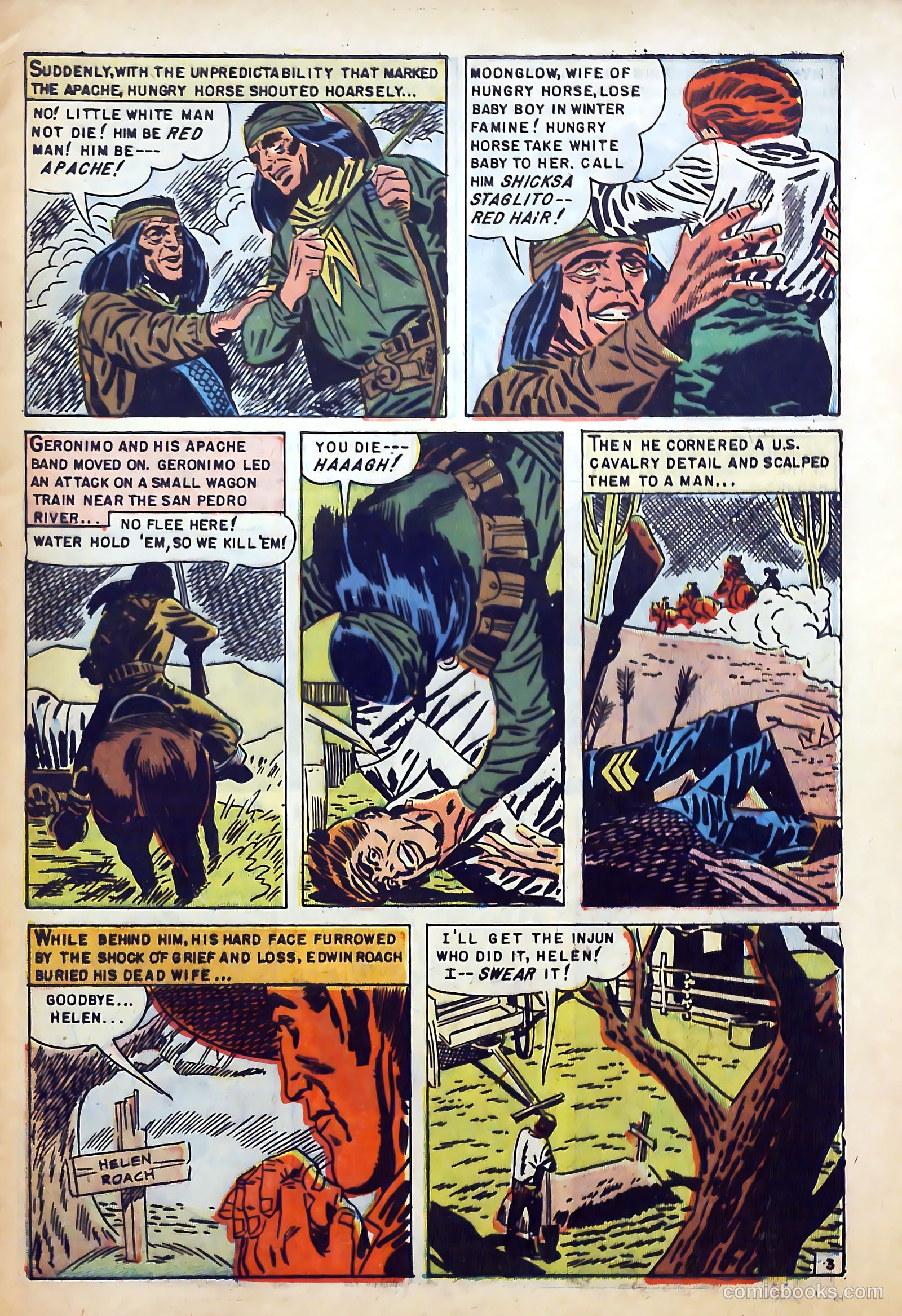 Fighting Indians of the Wild West #2 (1952) — page 5 of 36