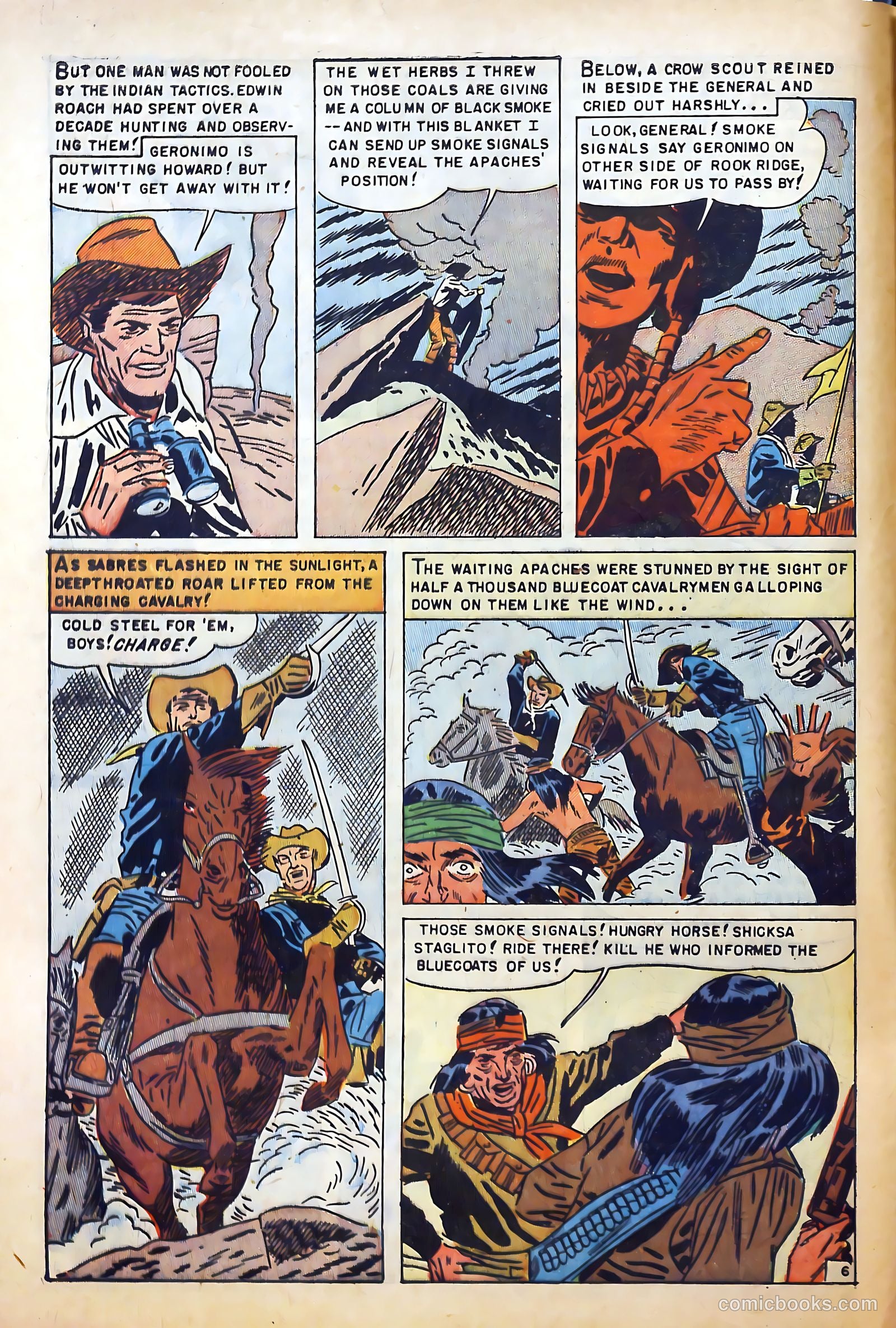 Fighting Indians of the Wild West #2 (1952) — page 8 of 36