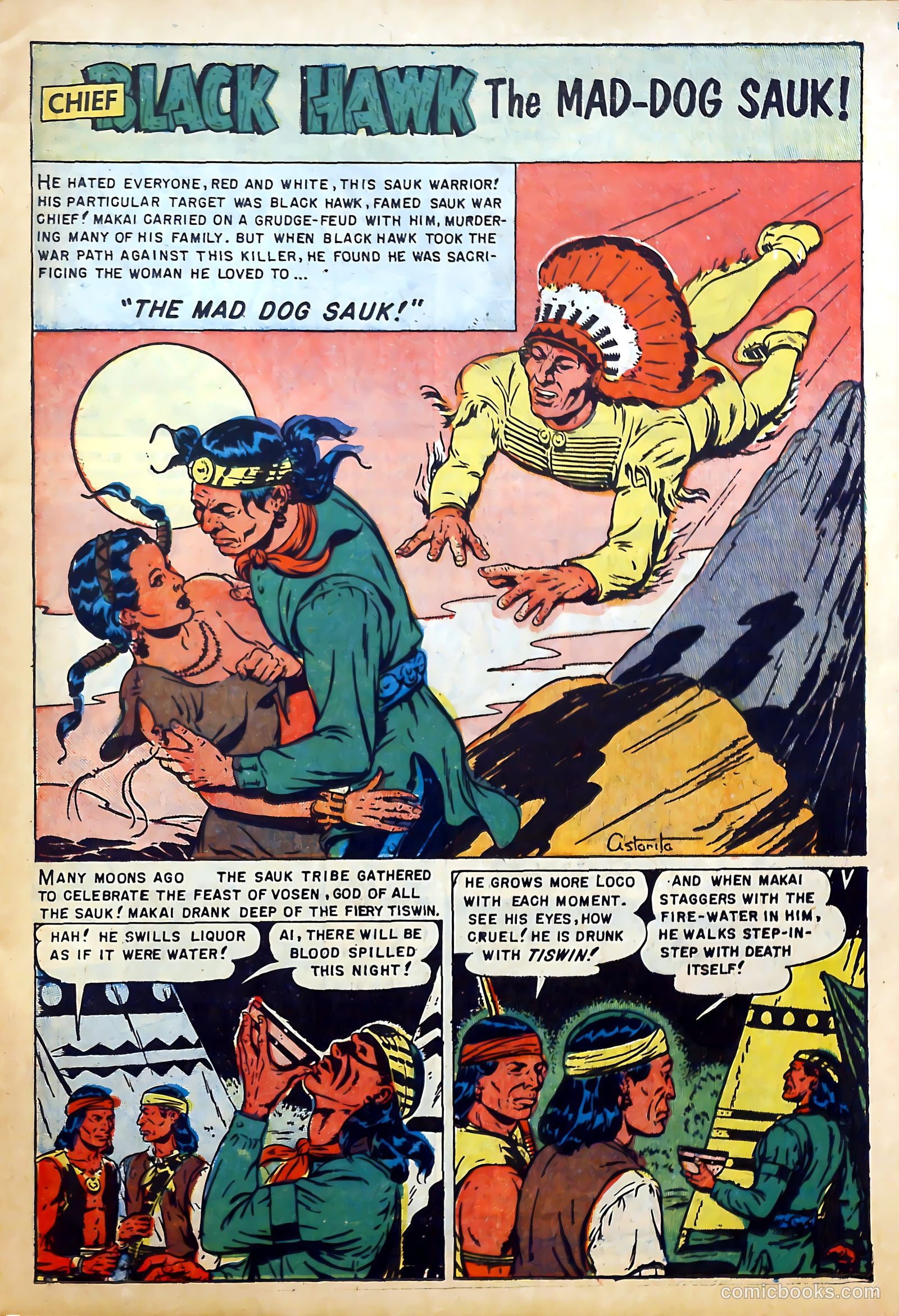 Fighting Indians of the Wild West #2 (1952) — page 11 of 36