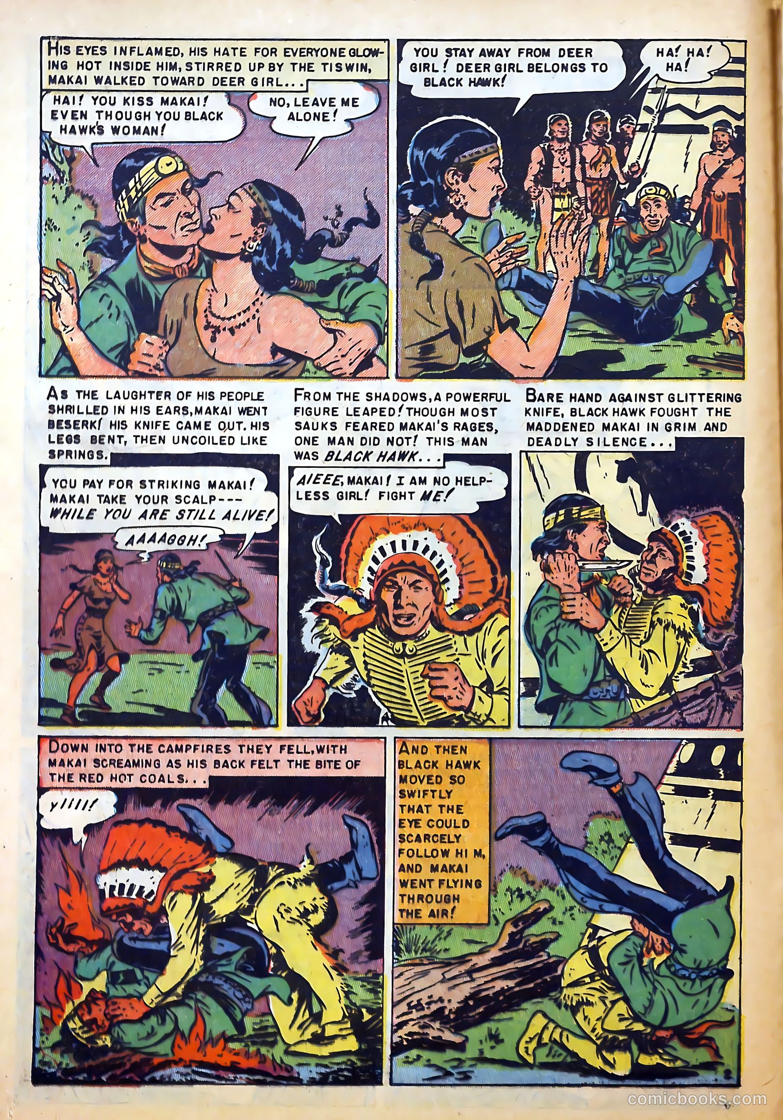 Fighting Indians of the Wild West #2 (1952) — page 12 of 36