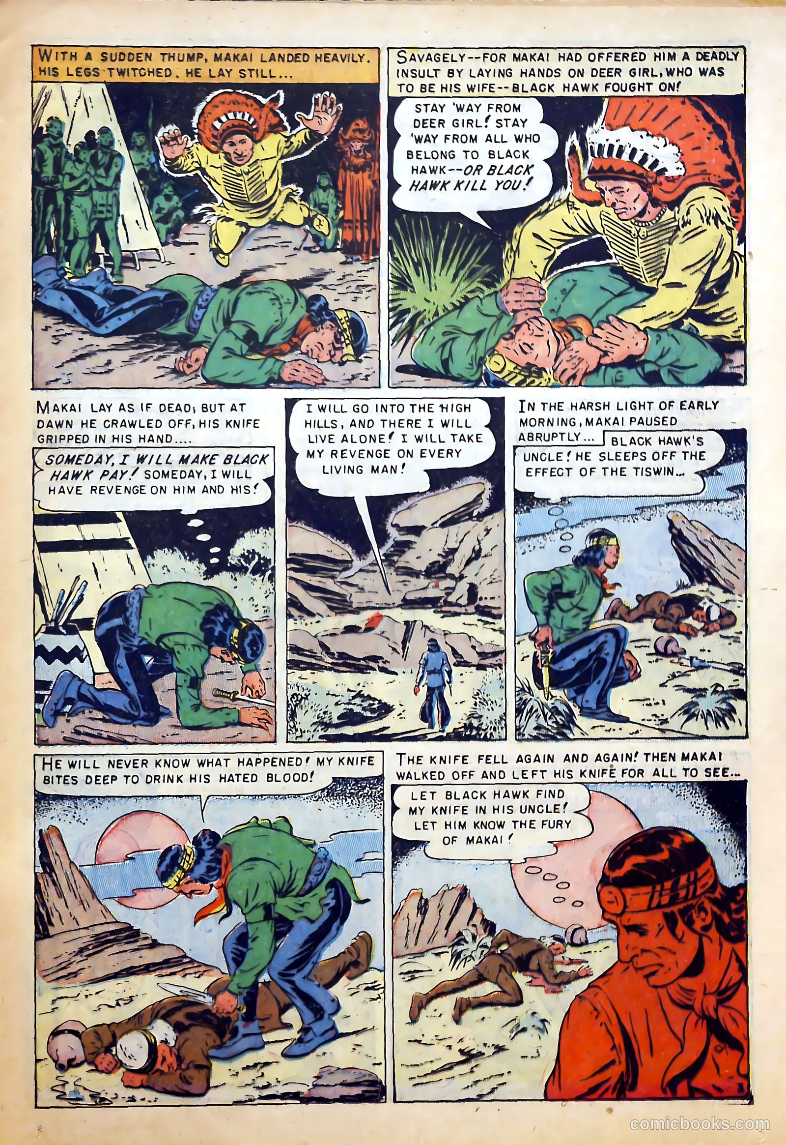 Fighting Indians of the Wild West #2 (1952) — page 13 of 36