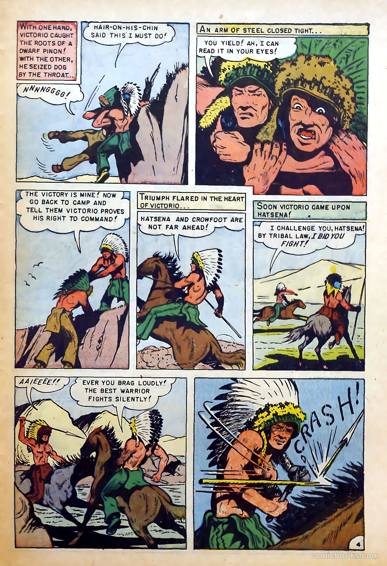 Fighting Indians of the Wild West #2 (1952) — page 31 of 36