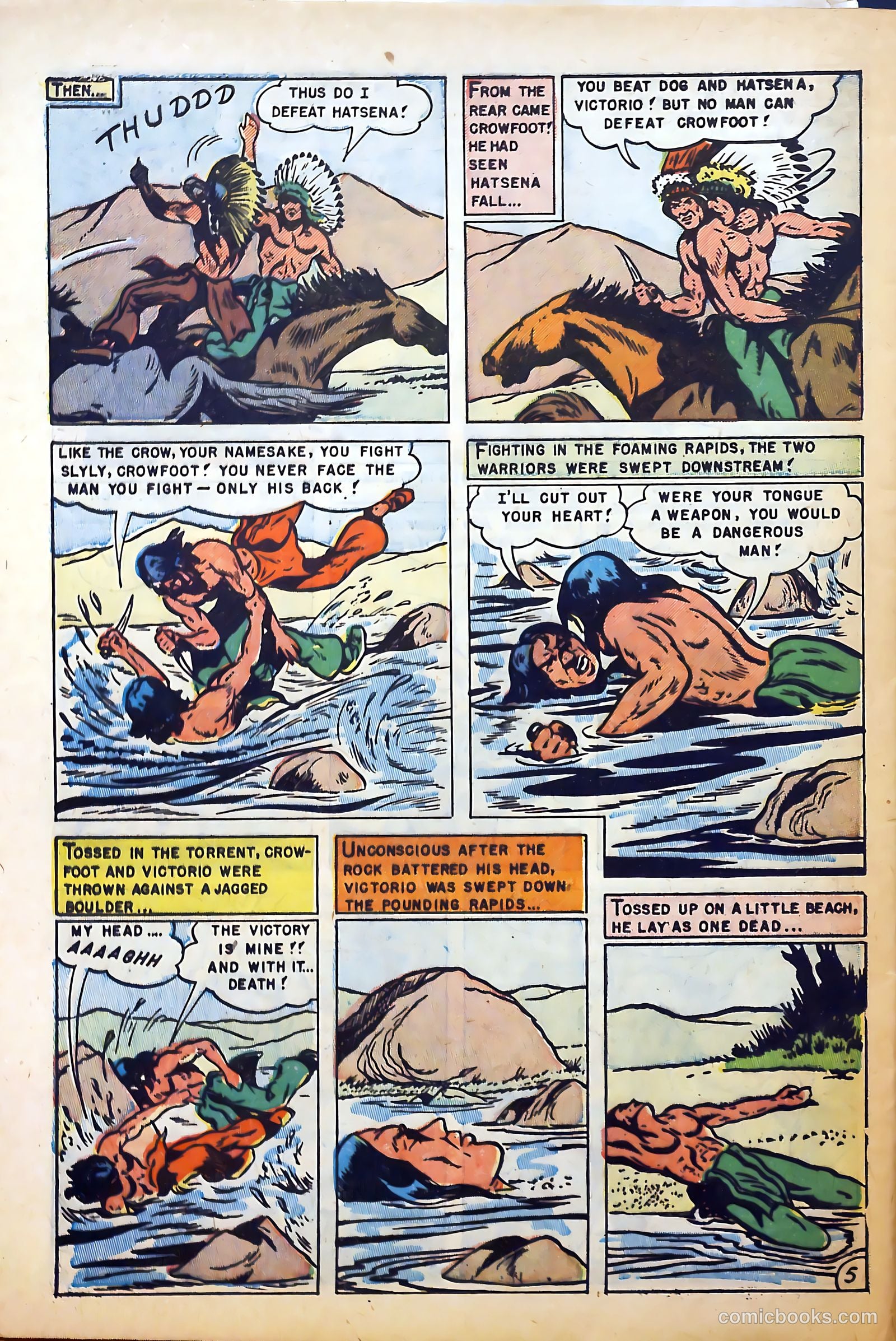 Fighting Indians of the Wild West #2 (1952) — page 32 of 36