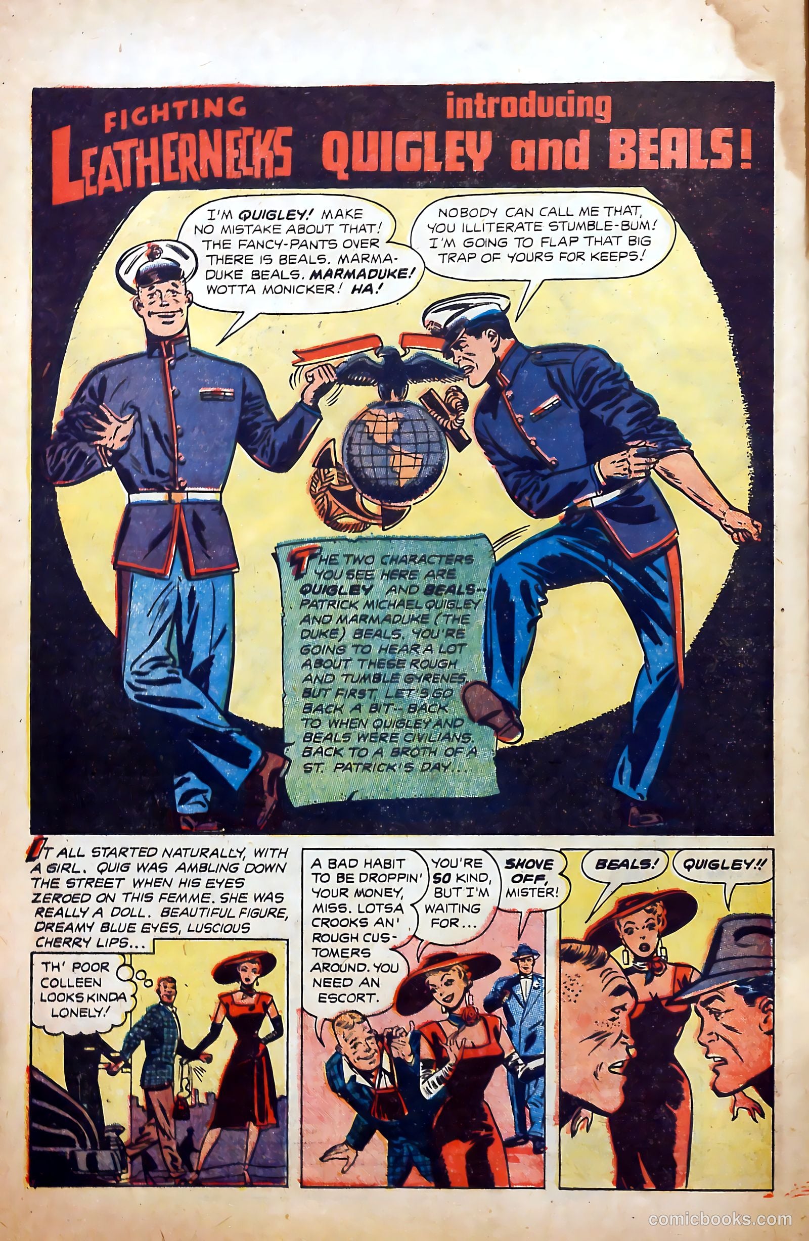 Fighting Leathernecks #1 (1952) — page 4 of 36