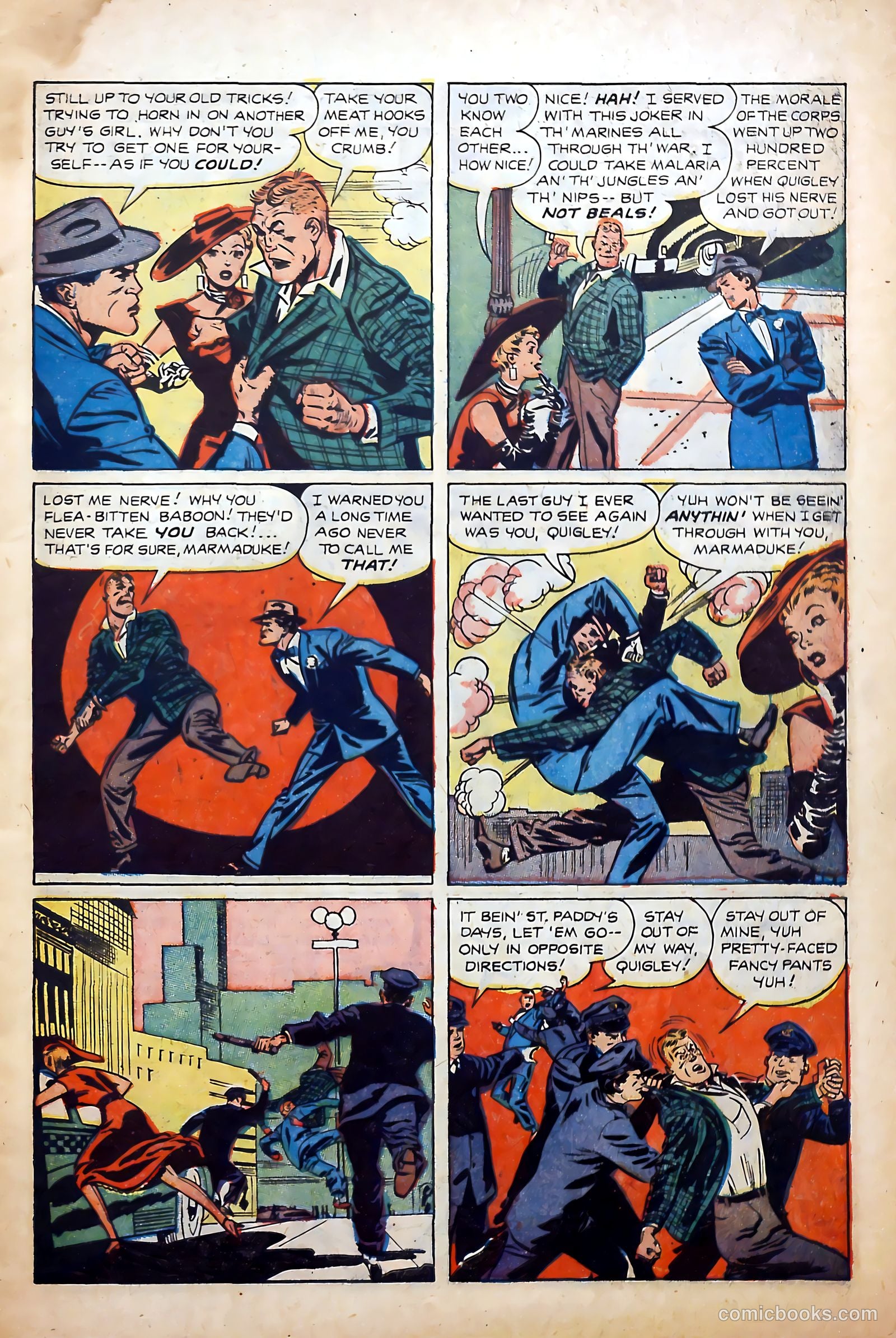 Fighting Leathernecks #1 (1952) — page 5 of 36