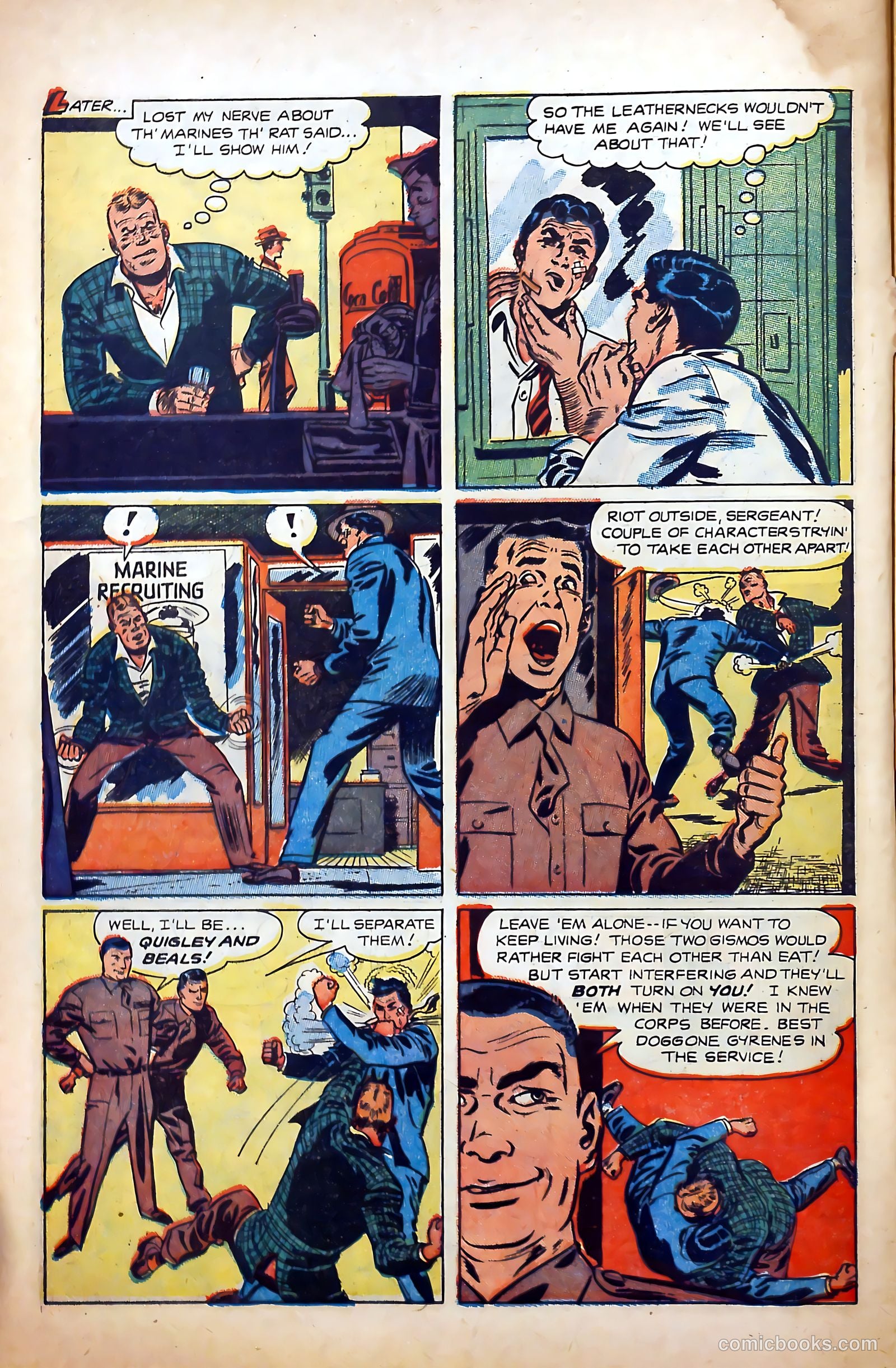 Fighting Leathernecks #1 (1952) — page 6 of 36