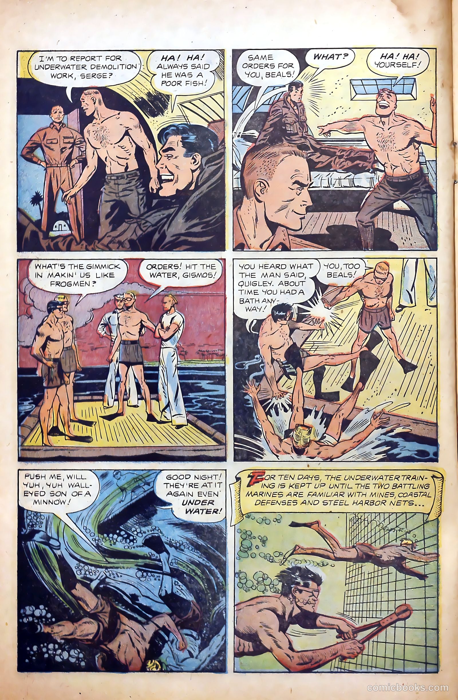 Fighting Leathernecks #1 (1952) — page 8 of 36