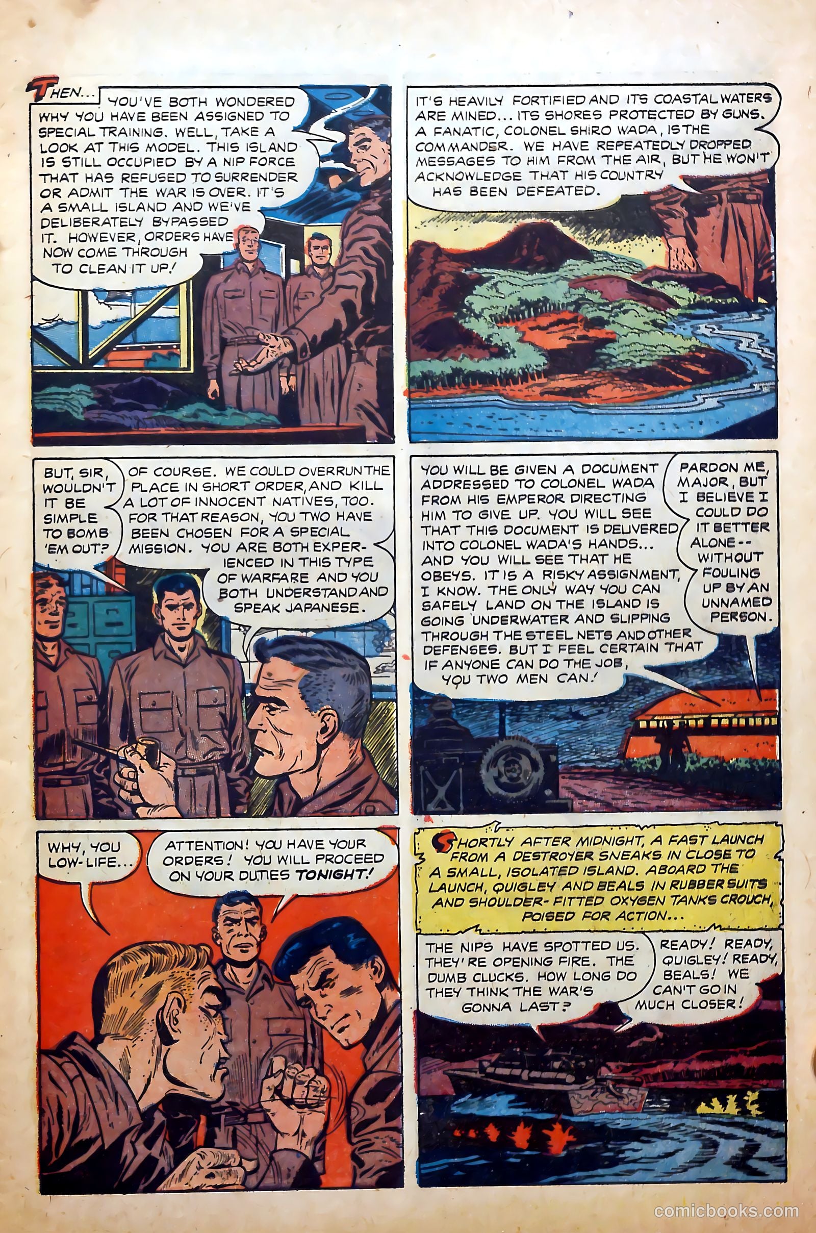 Fighting Leathernecks #1 (1952) — page 9 of 36