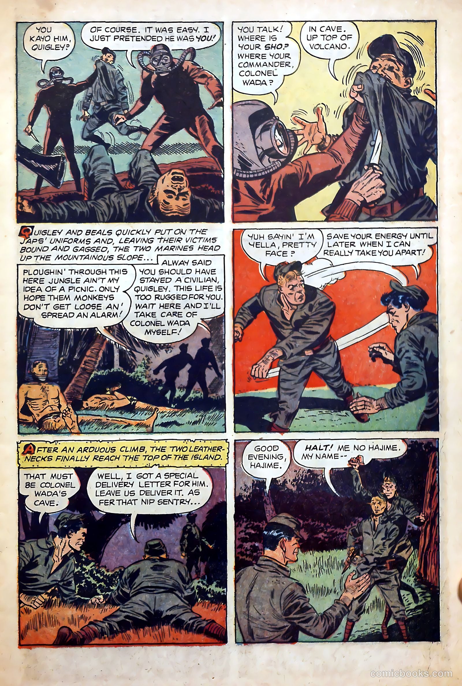 Fighting Leathernecks #1 (1952) — page 11 of 36