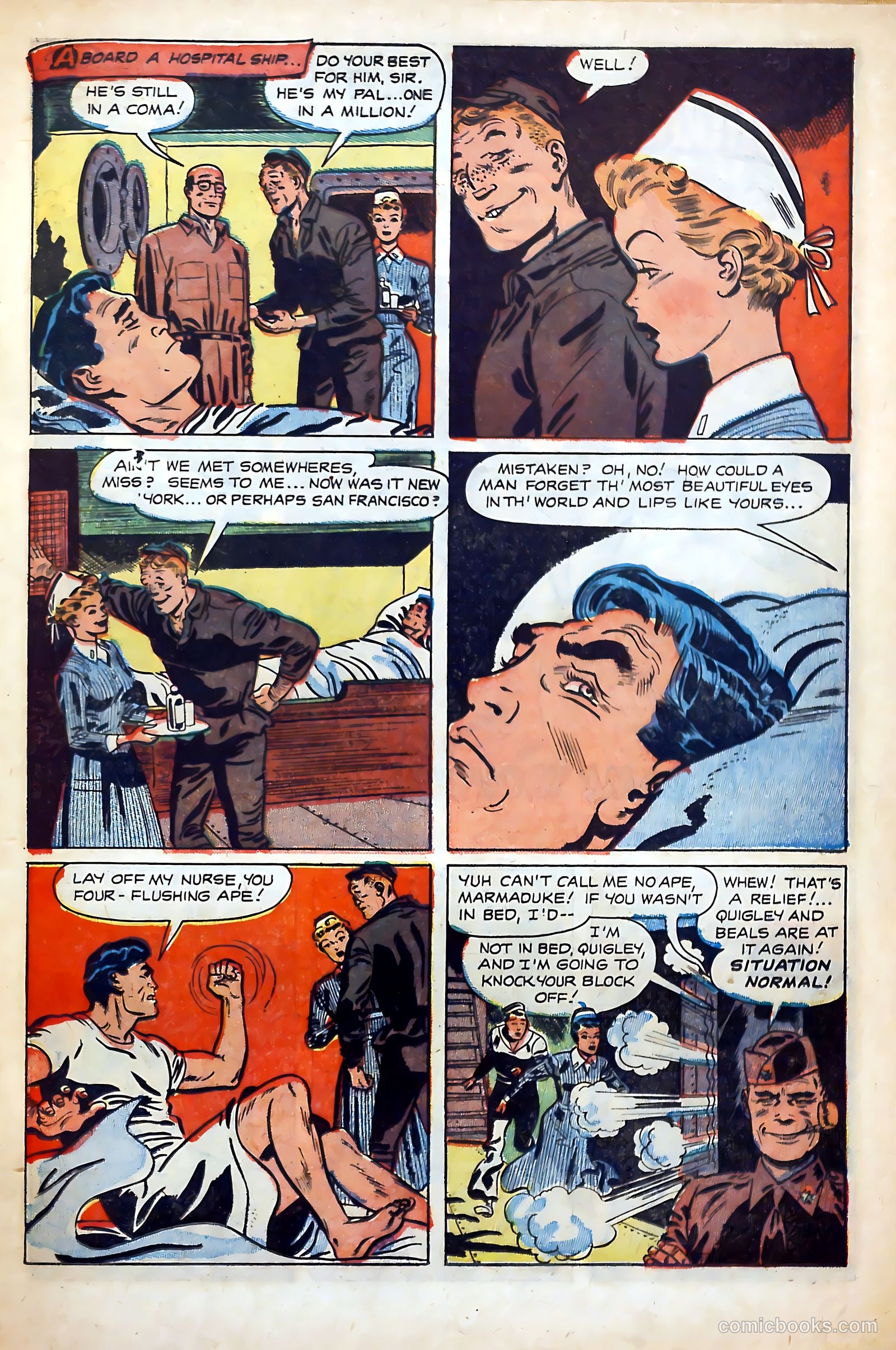 Fighting Leathernecks #1 (1952) — page 15 of 36