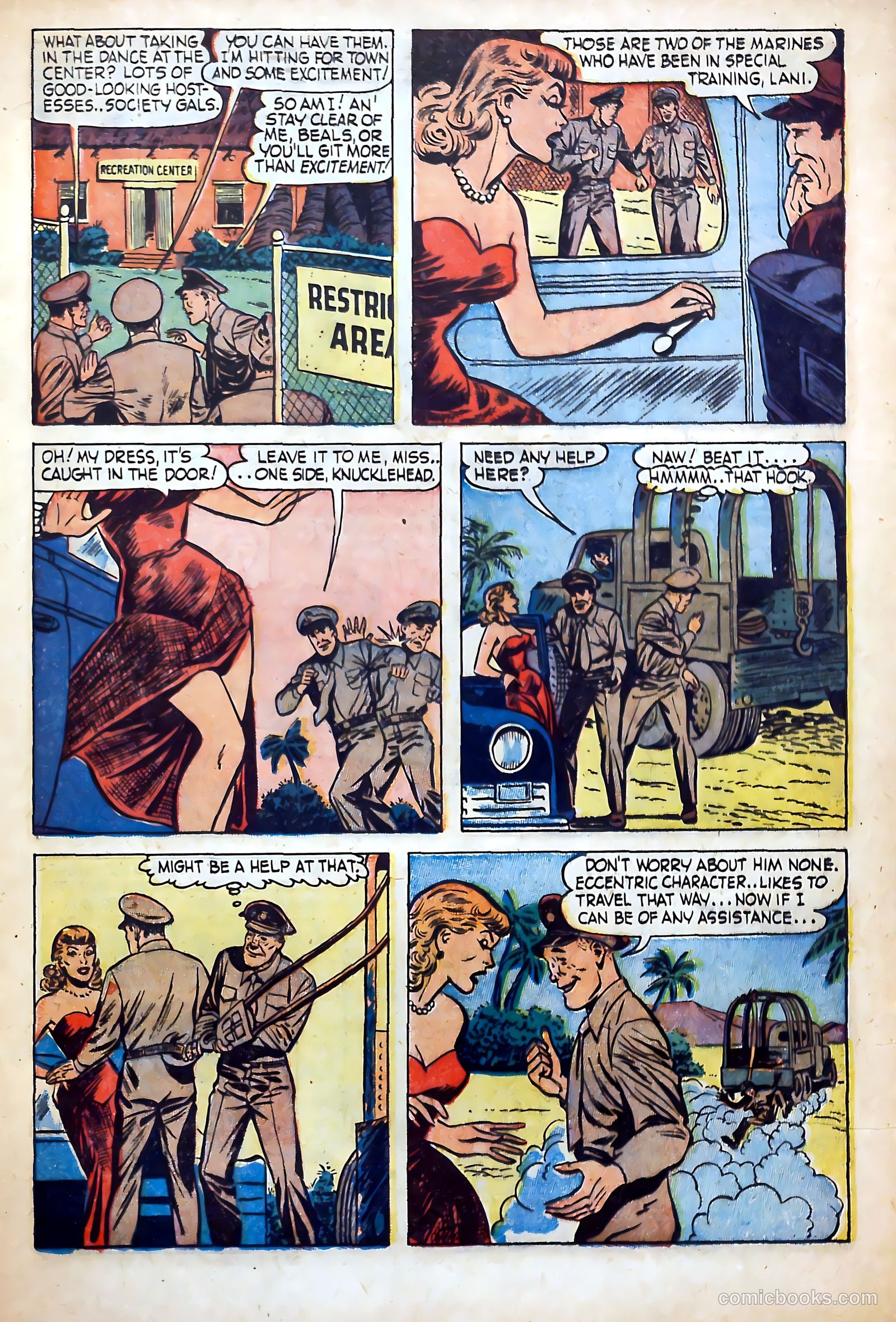 Fighting Leathernecks #1 (1952) — page 17 of 36
