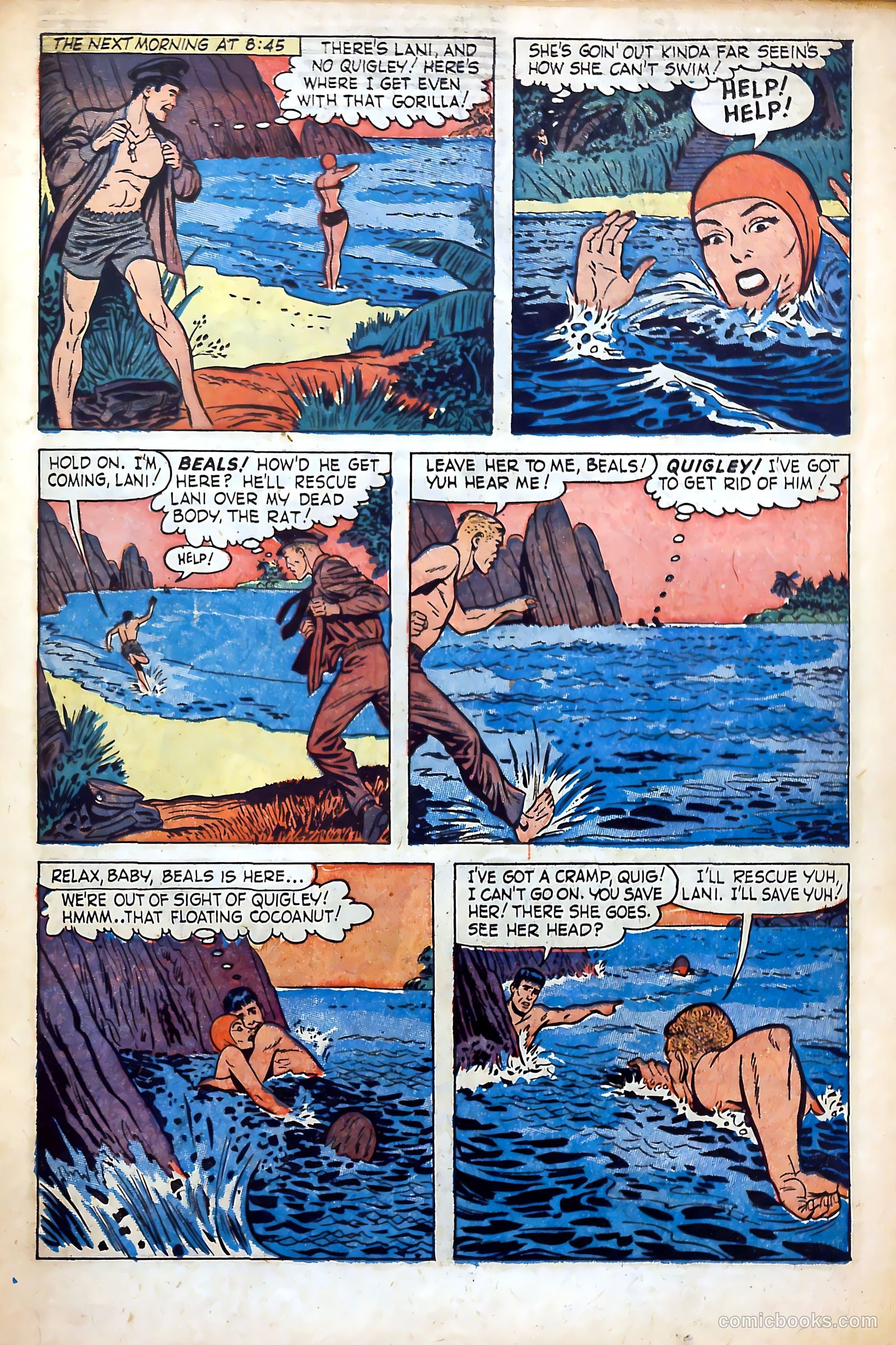 Fighting Leathernecks #1 (1952) — page 19 of 36
