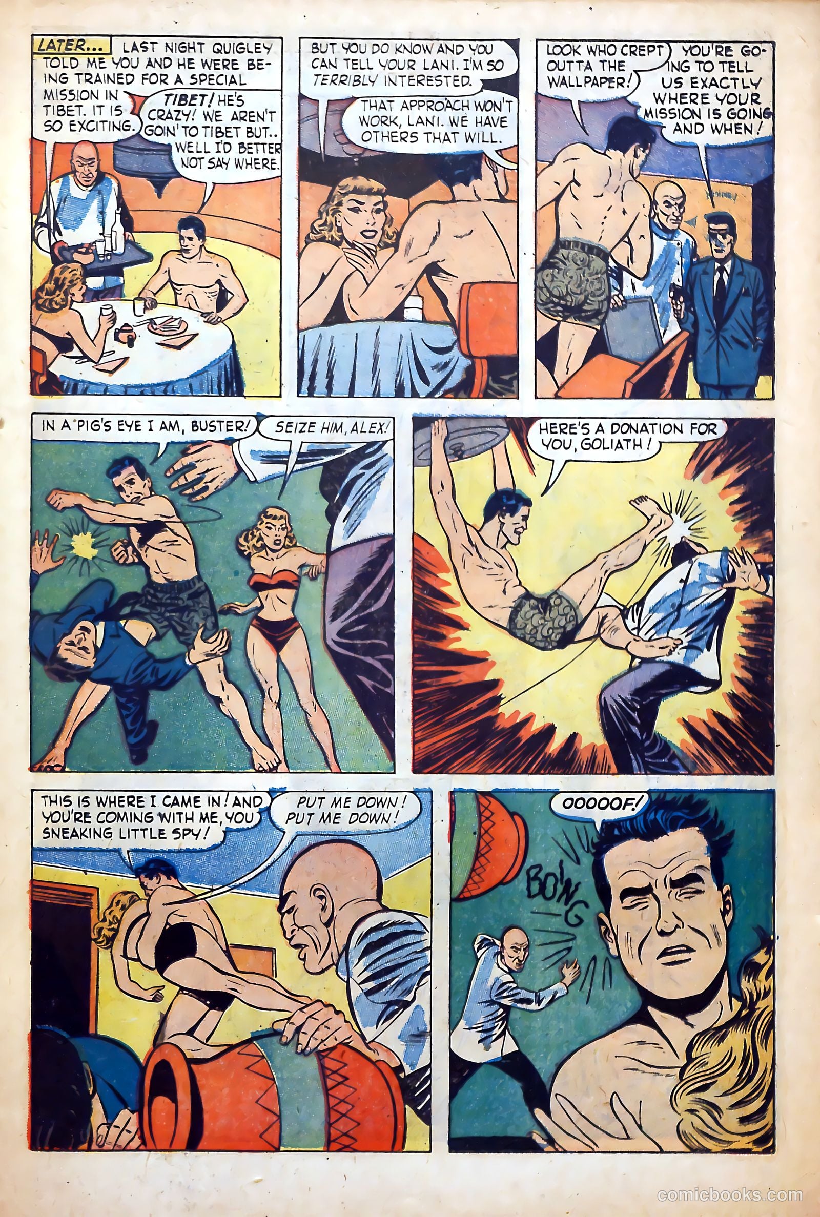 Fighting Leathernecks #1 (1952) — page 21 of 36