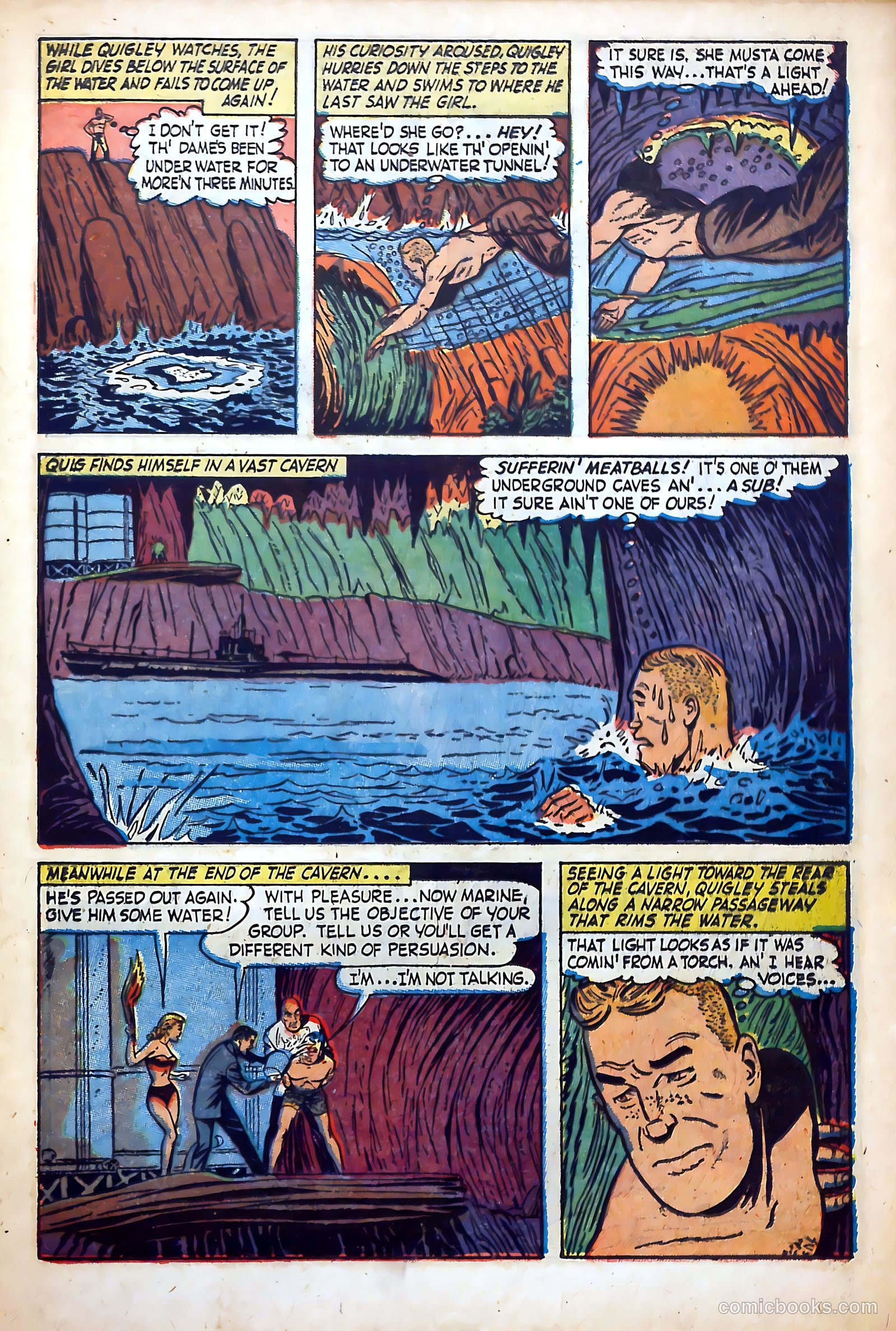 Fighting Leathernecks #1 (1952) — page 23 of 36