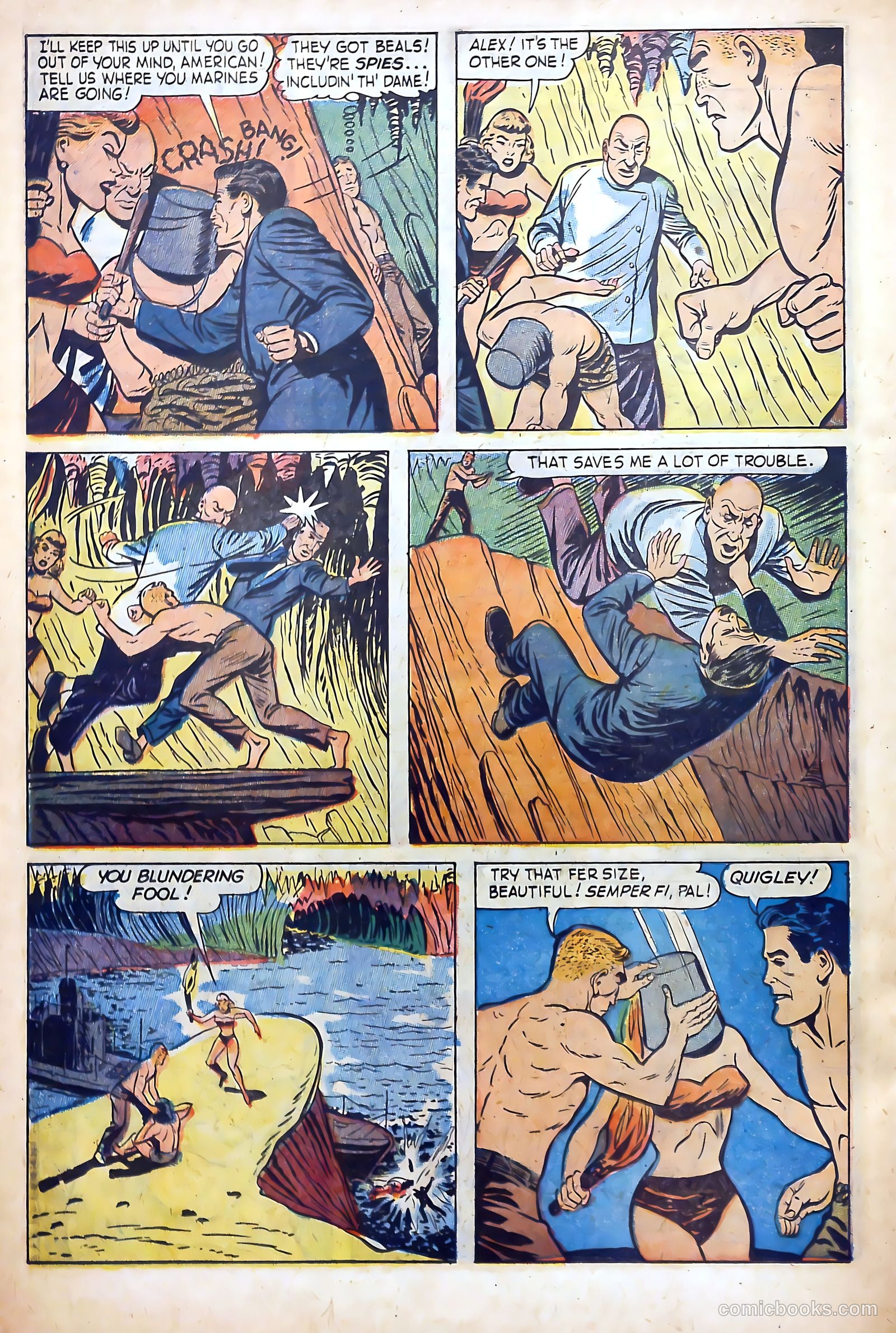 Fighting Leathernecks #1 (1952) — page 24 of 36