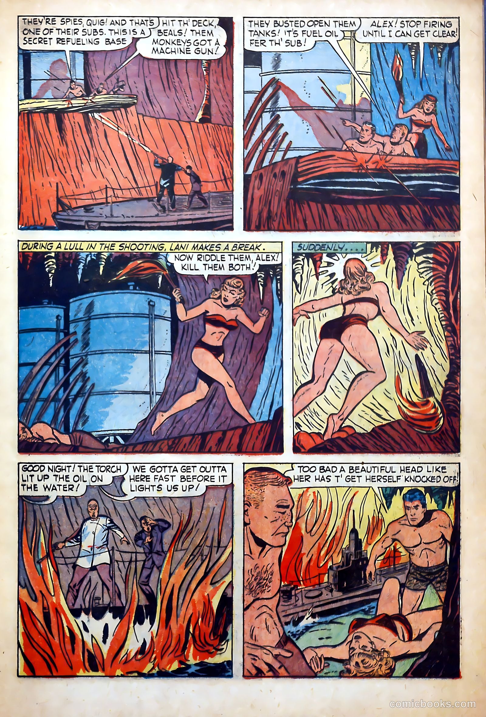 Fighting Leathernecks #1 (1952) — page 25 of 36