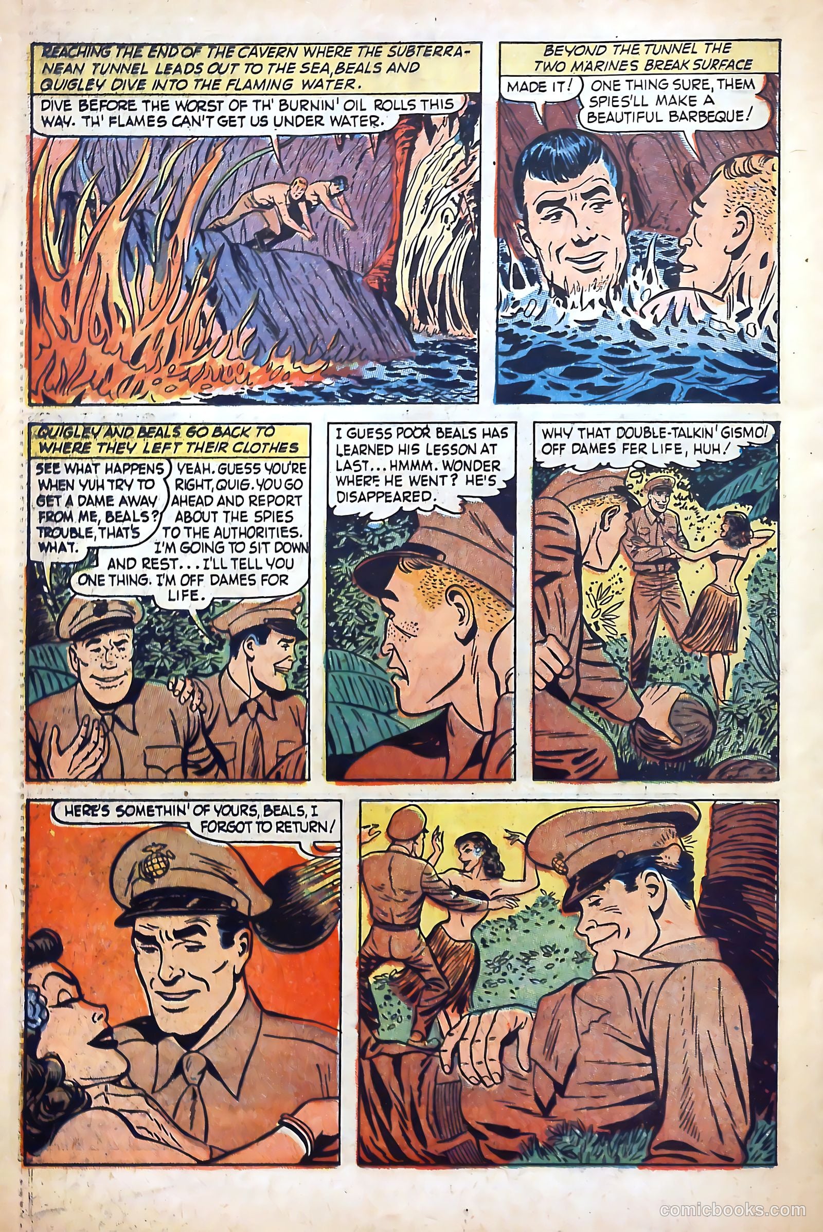 Fighting Leathernecks #1 (1952) — page 26 of 36
