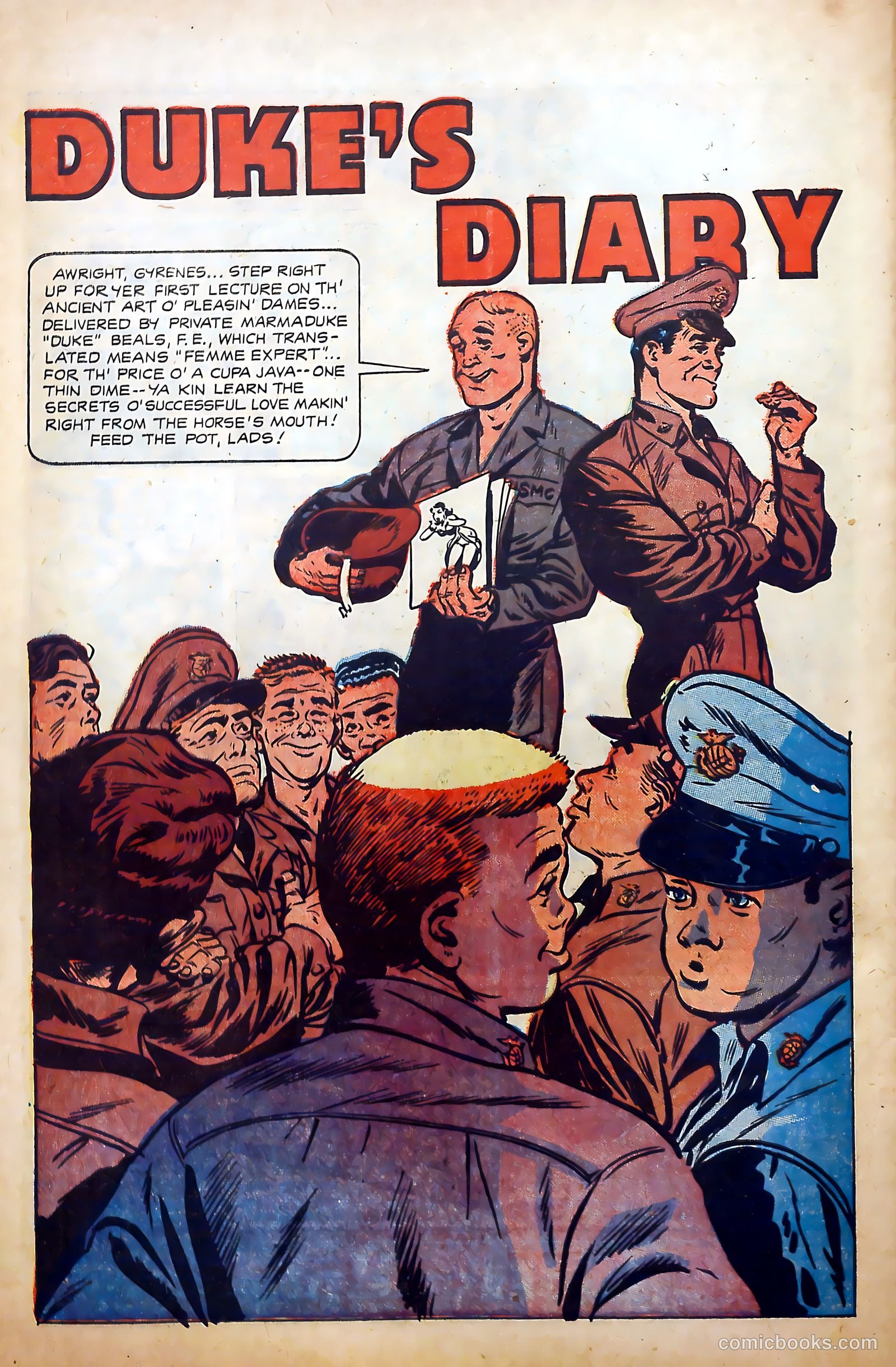 Fighting Leathernecks #1 (1952) — page 28 of 36