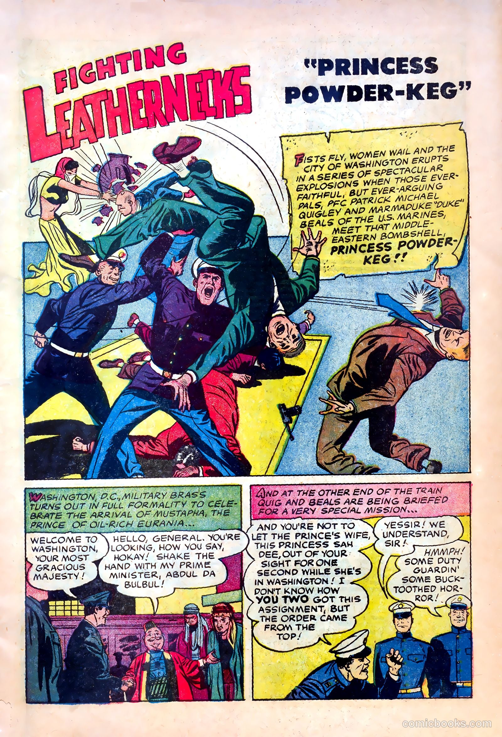 Fighting Leathernecks #2 (1952) — page 3 of 36