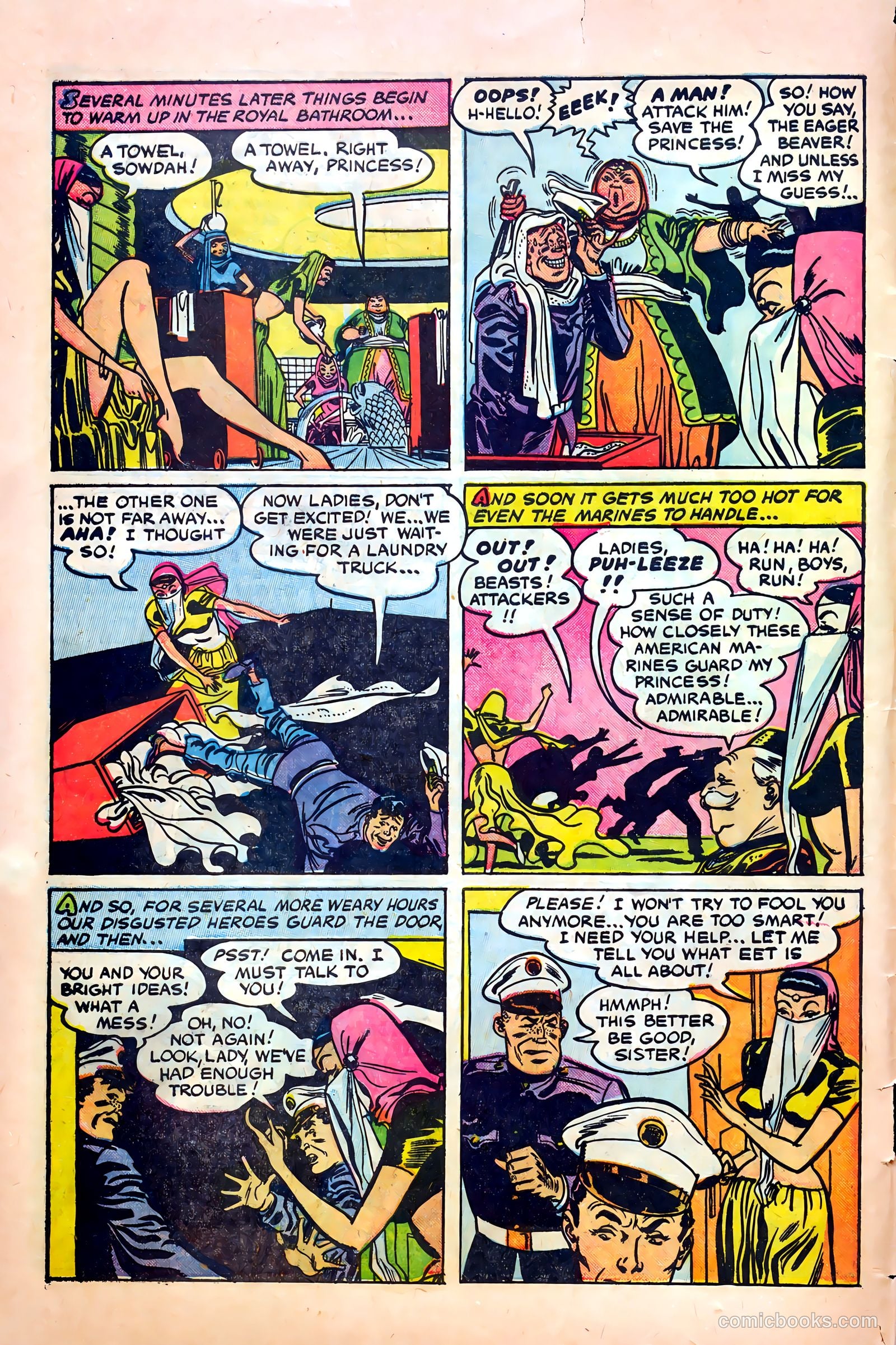 Fighting Leathernecks #2 (1952) — page 8 of 36
