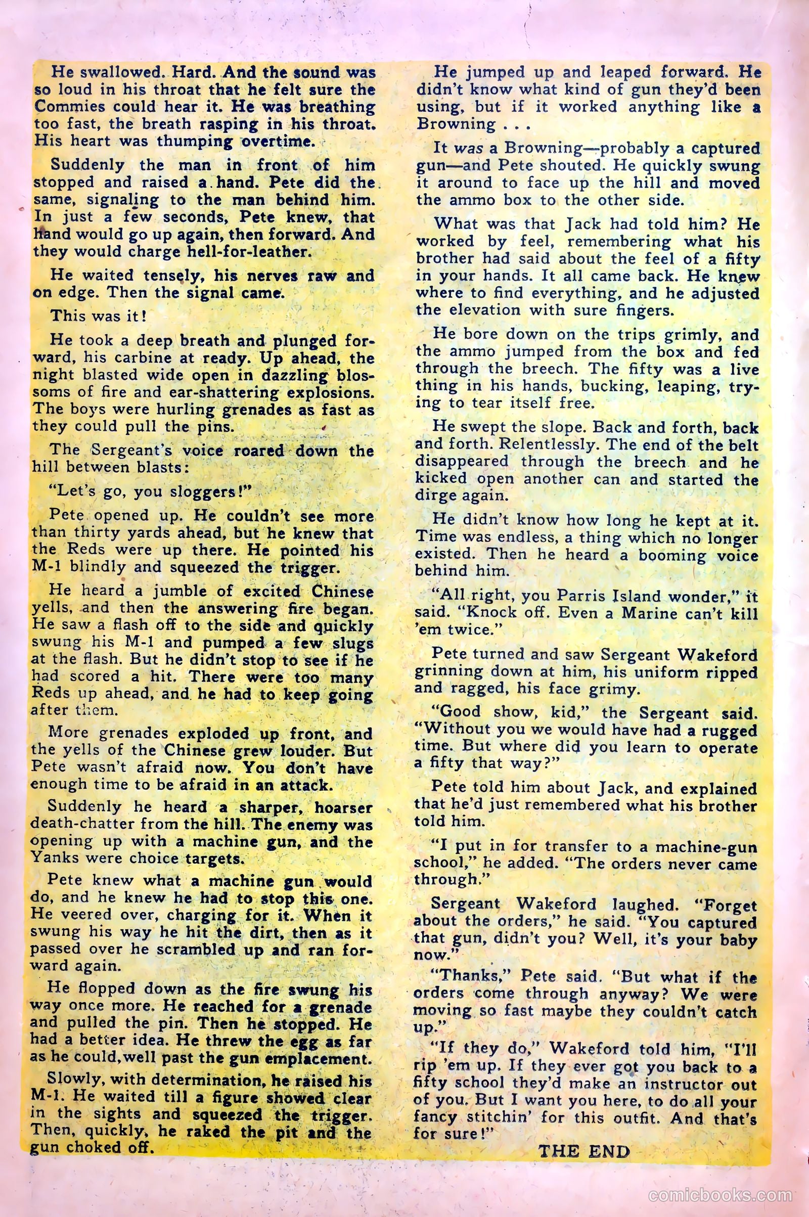 Fighting Leathernecks #2 (1952) — page 18 of 36