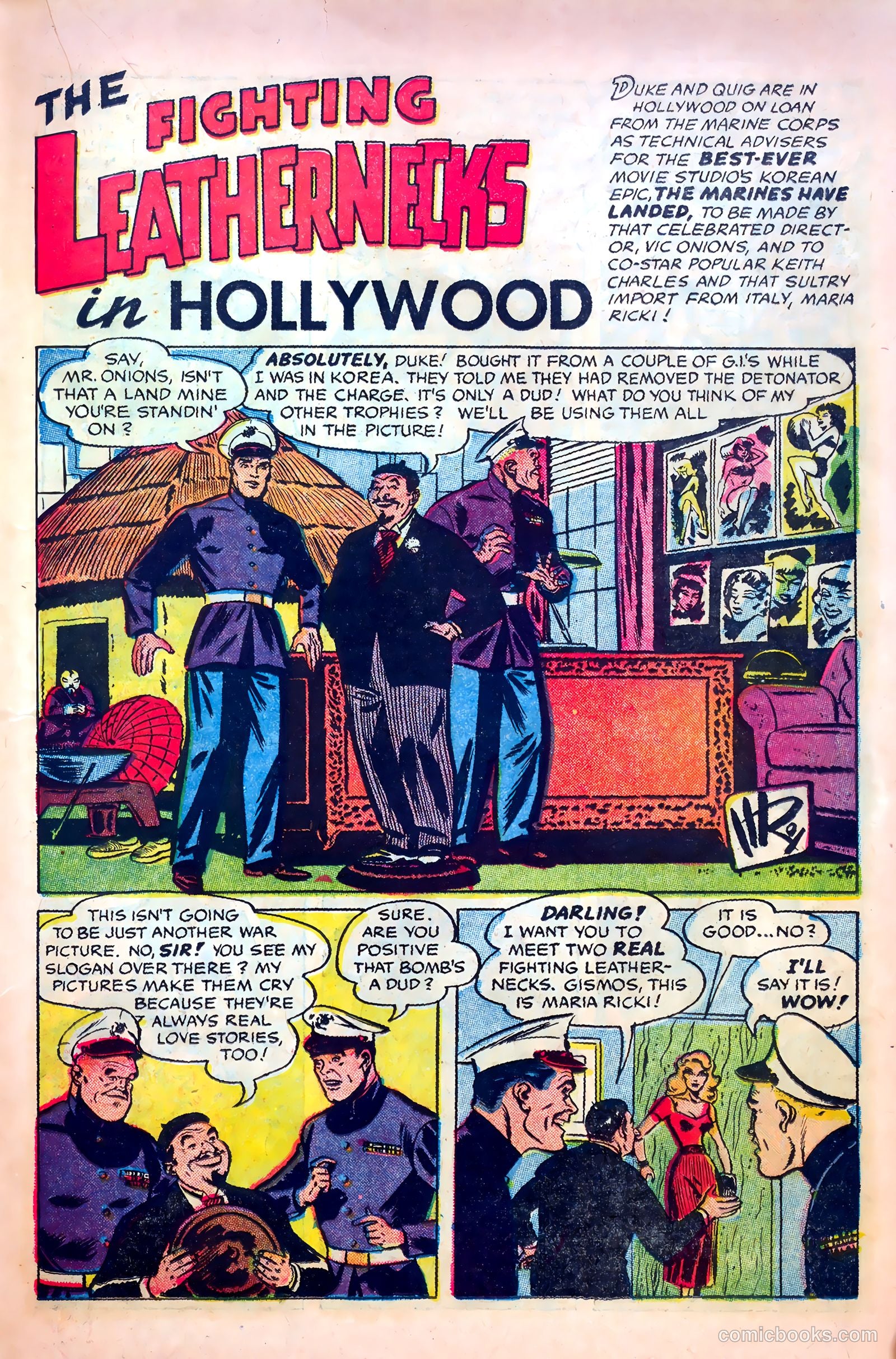 Fighting Leathernecks #2 (1952) — page 19 of 36