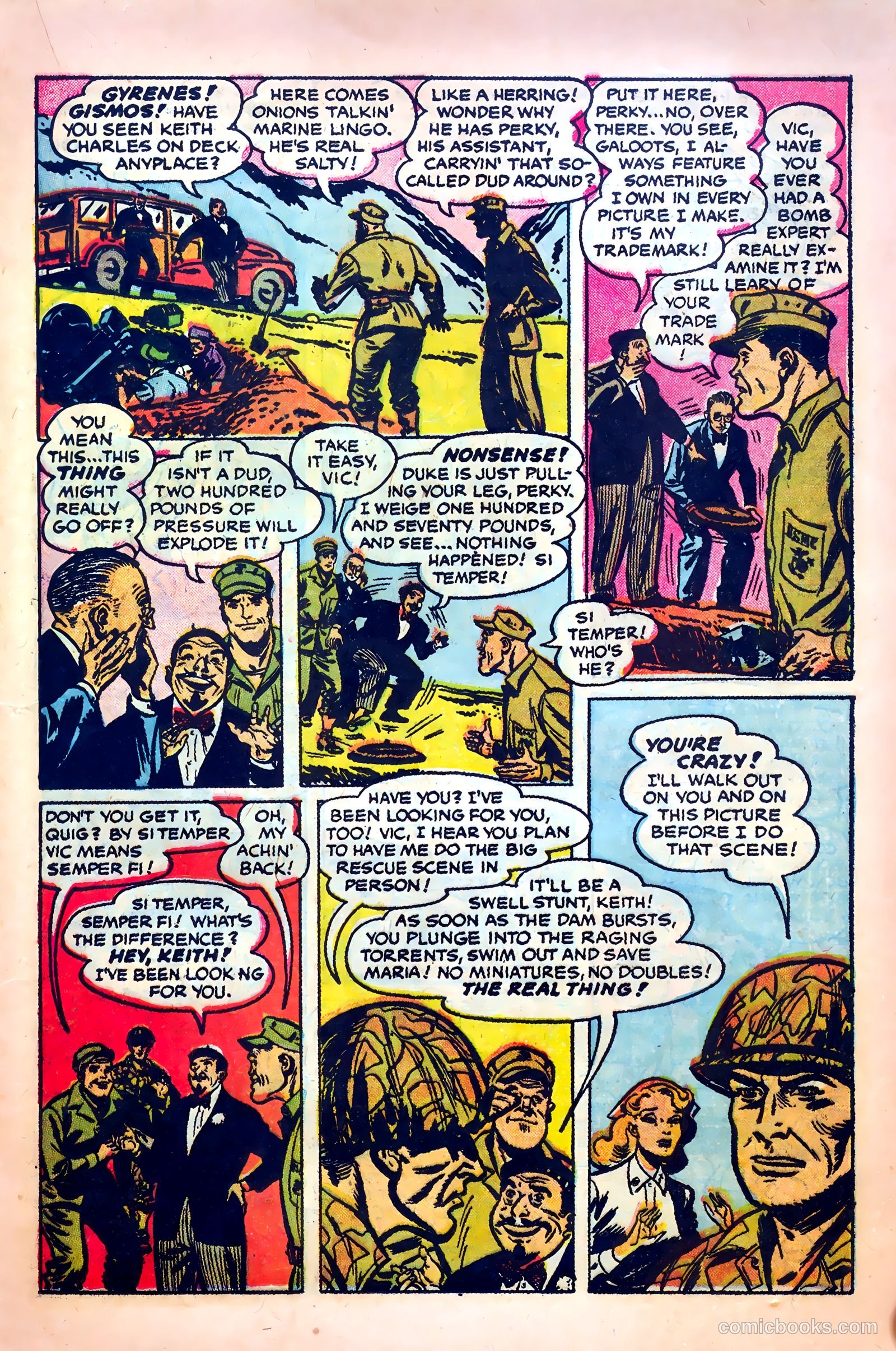 Fighting Leathernecks #2 (1952) — page 21 of 36