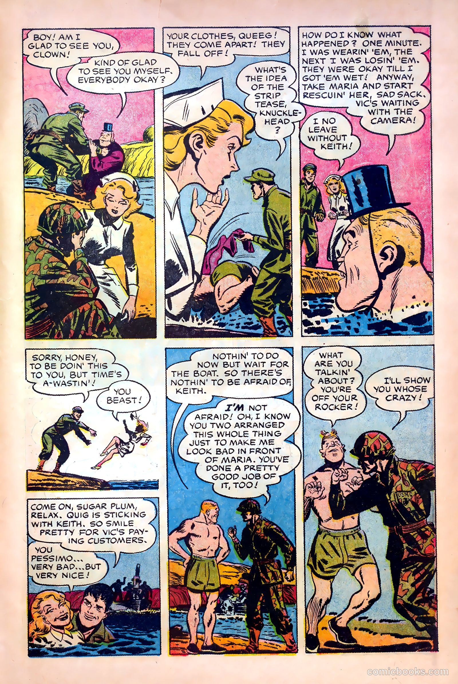 Fighting Leathernecks #2 (1952) — page 27 of 36