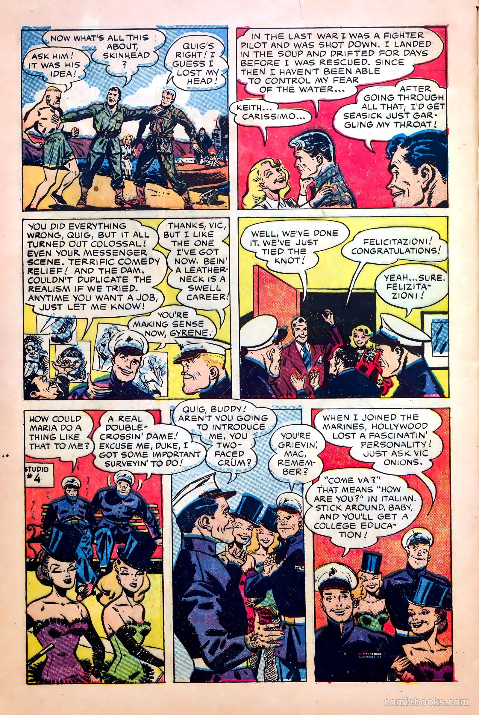 Fighting Leathernecks #2 (1952) — page 28 of 36