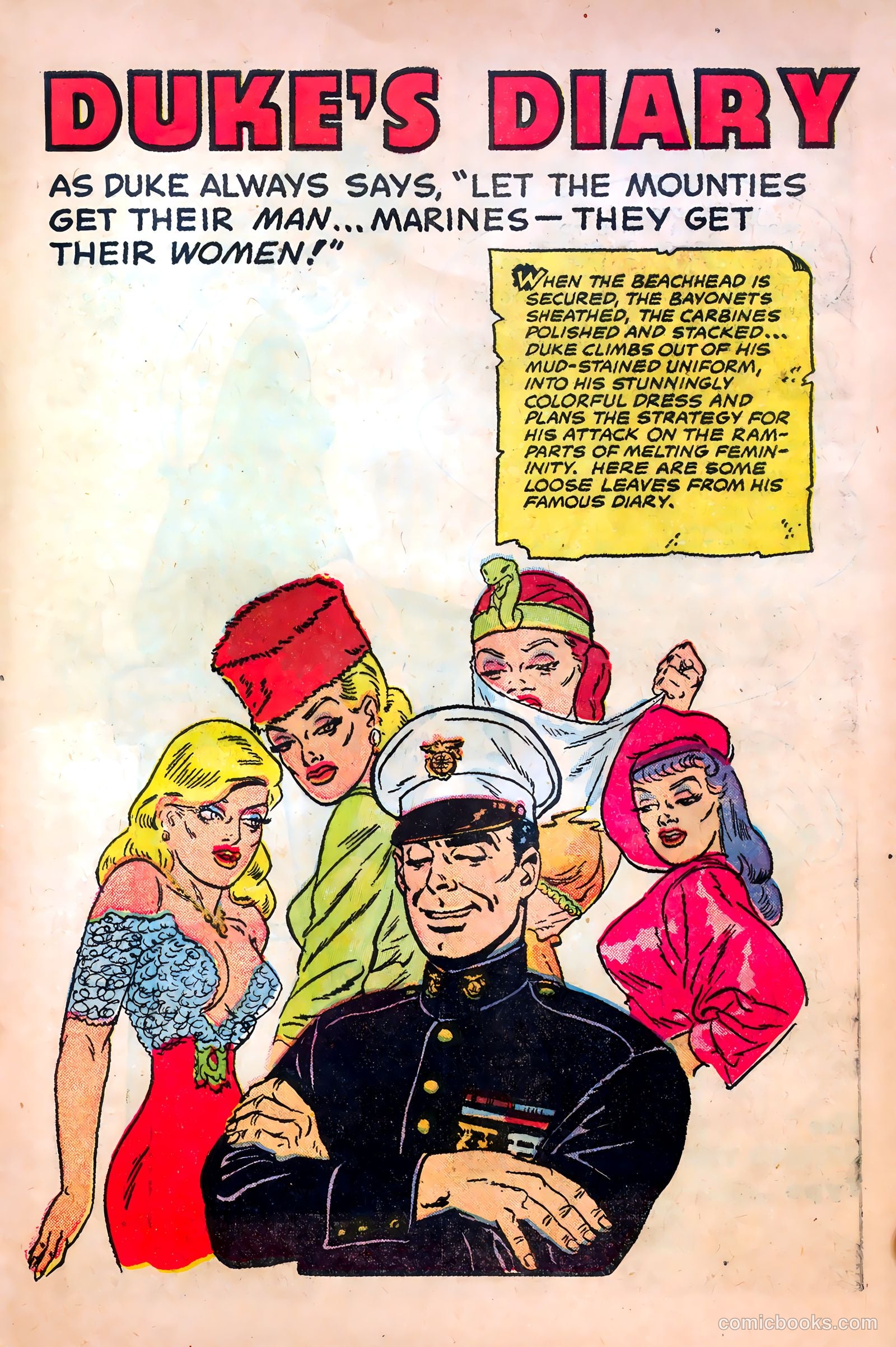 Fighting Leathernecks #2 (1952) — page 29 of 36