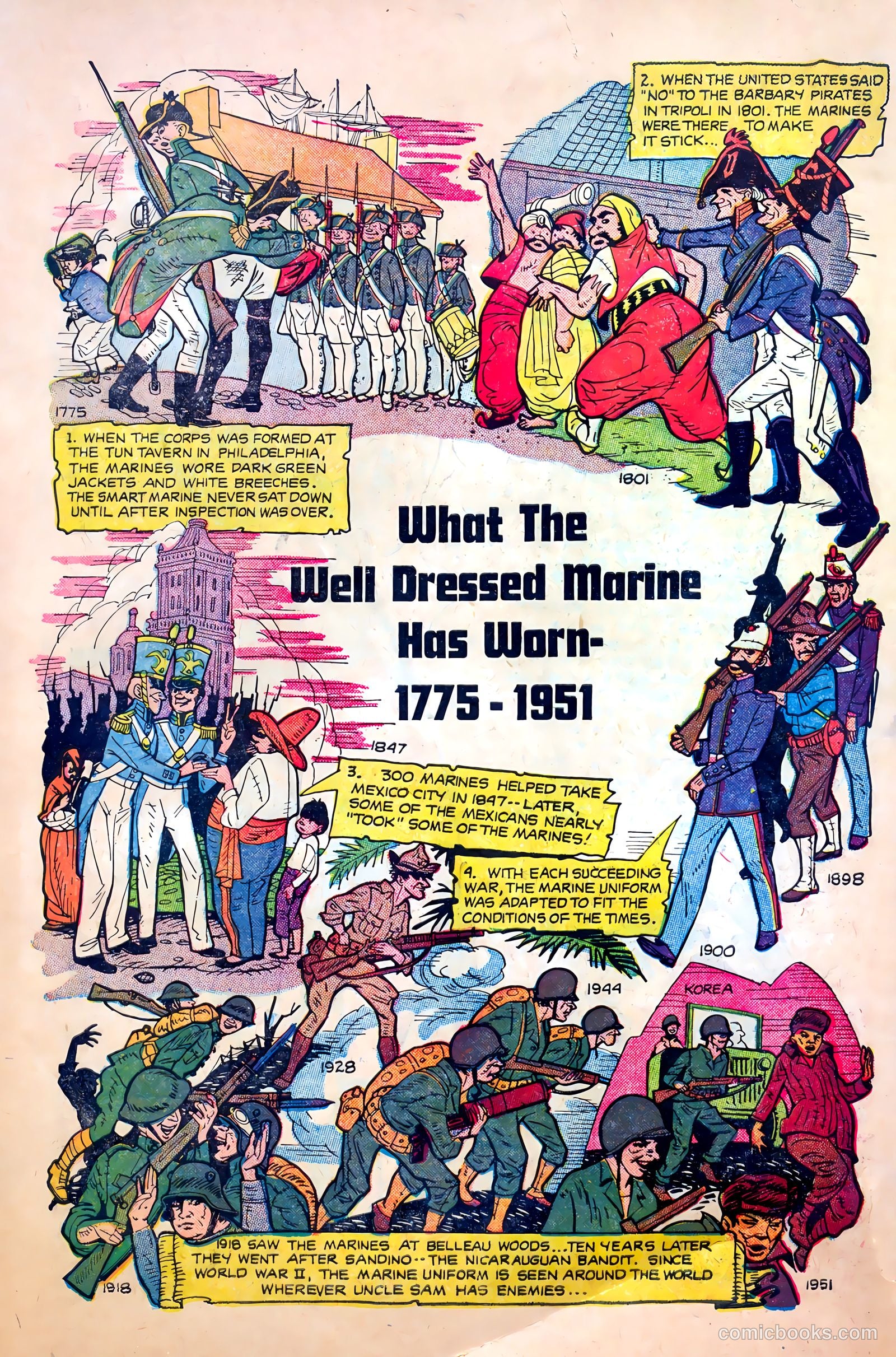 Fighting Leathernecks #2 (1952) — page 34 of 36
