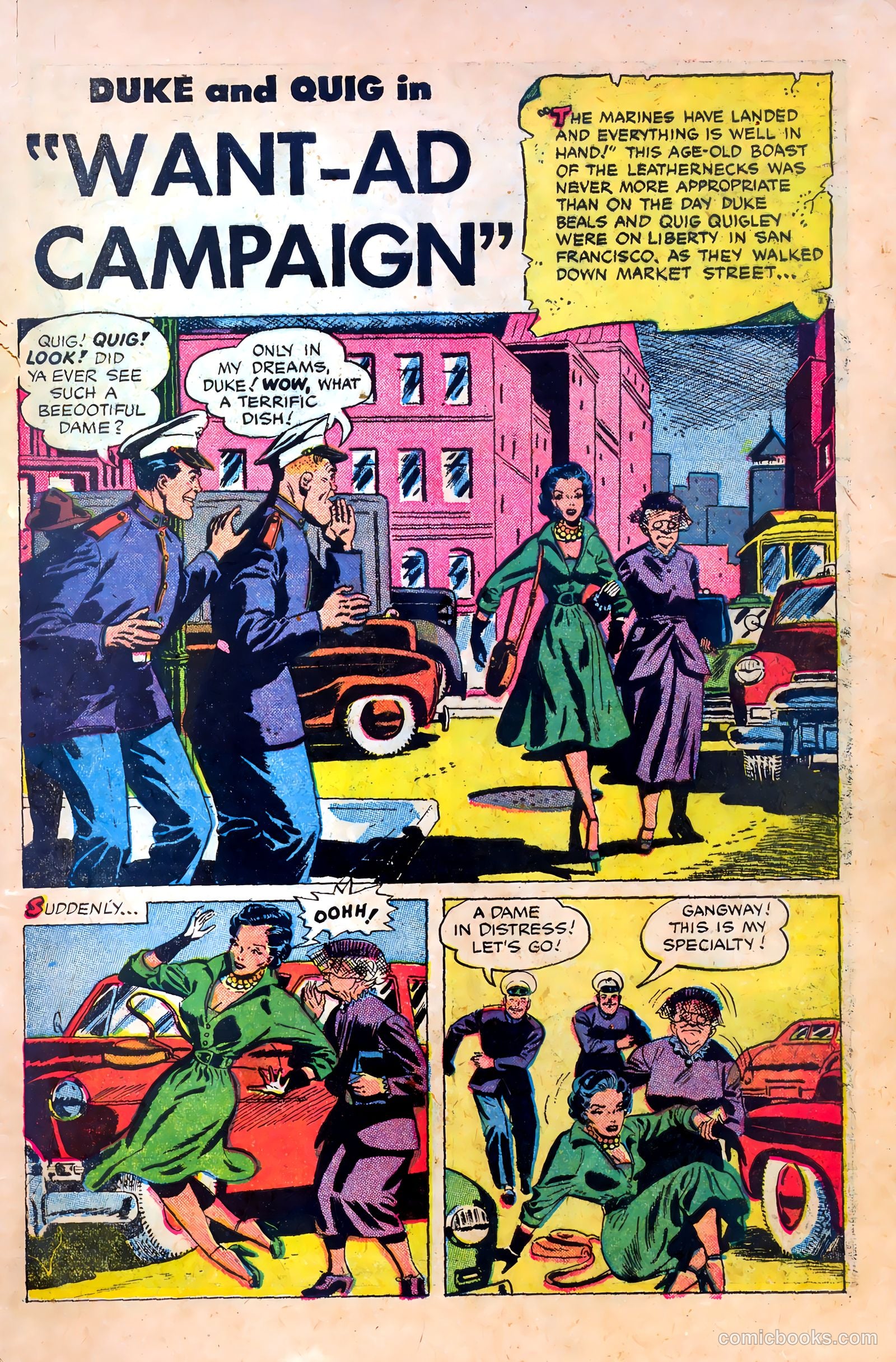Fighting Leathernecks #3 (1952) — page 3 of 34