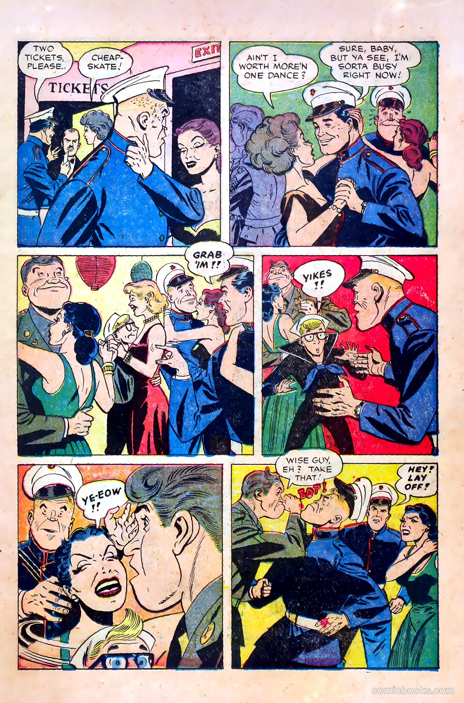 Fighting Leathernecks #3 (1952) — page 7 of 34