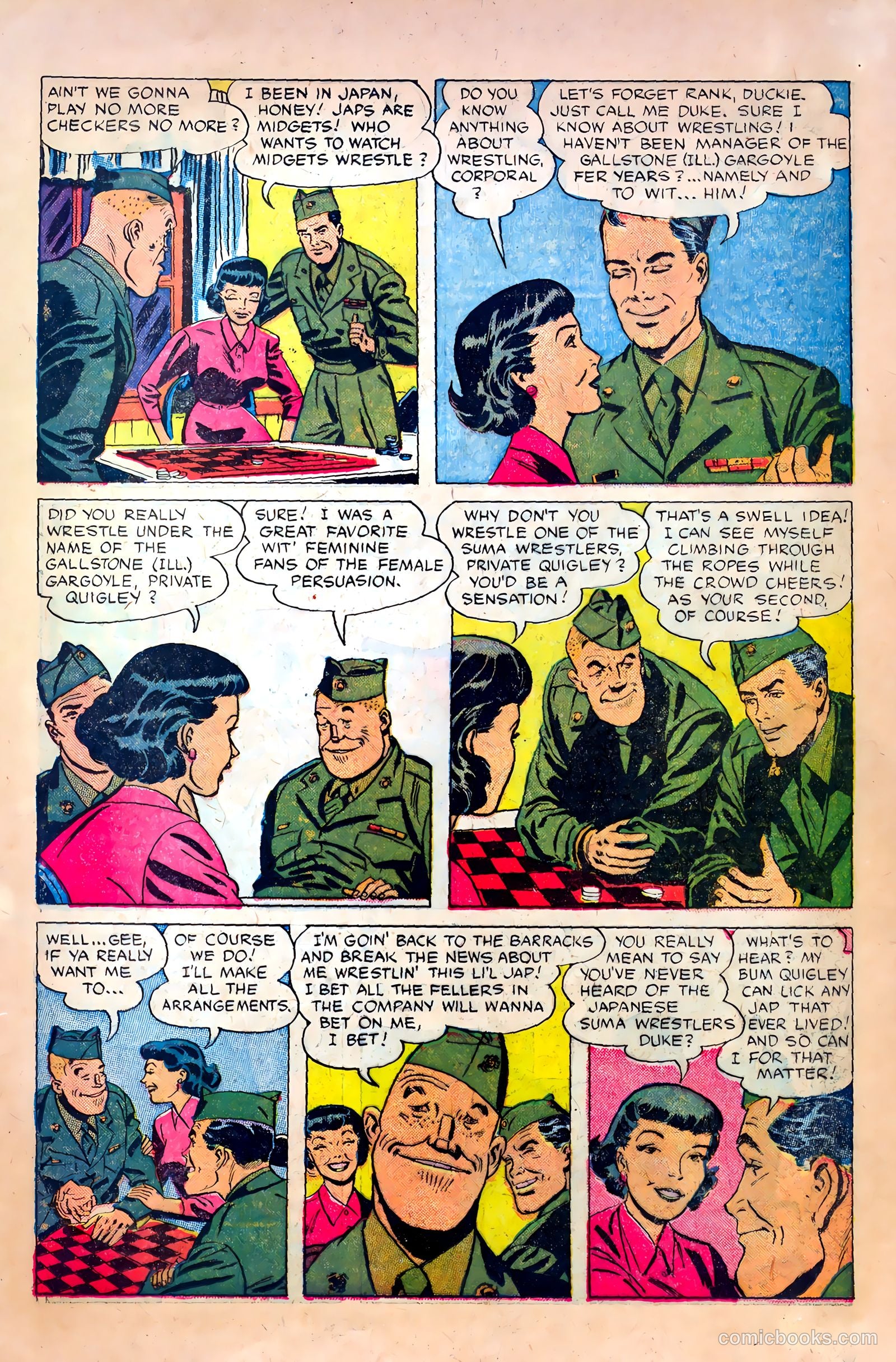 Fighting Leathernecks #3 (1952) — page 17 of 34