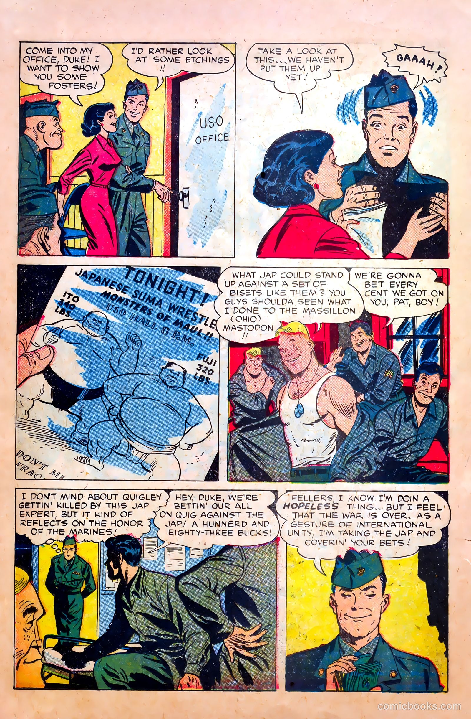 Fighting Leathernecks #3 (1952) — page 18 of 34