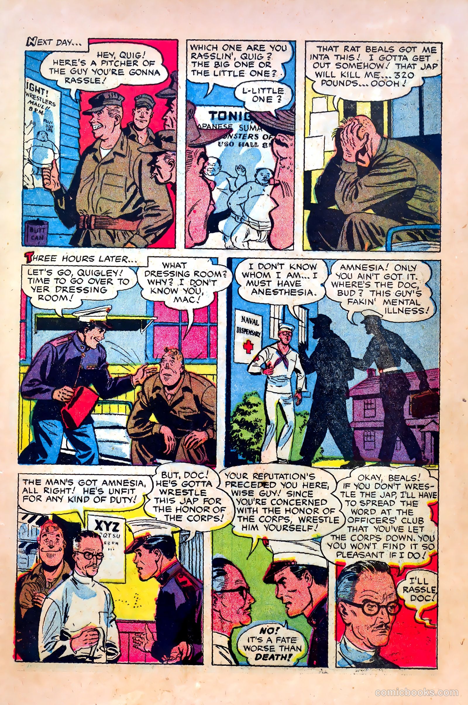 Fighting Leathernecks #3 (1952) — page 19 of 34