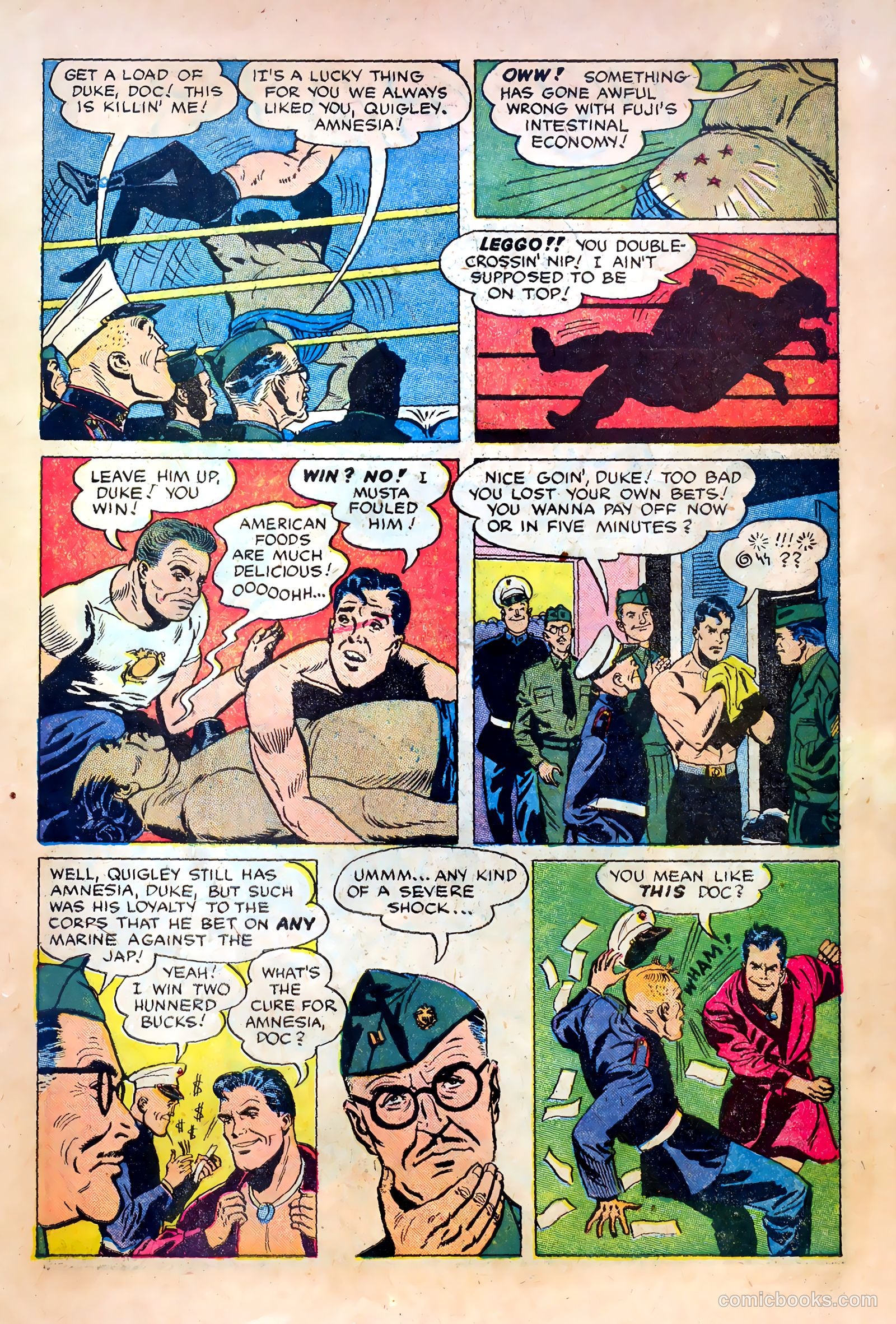 Fighting Leathernecks #3 (1952) — page 21 of 34