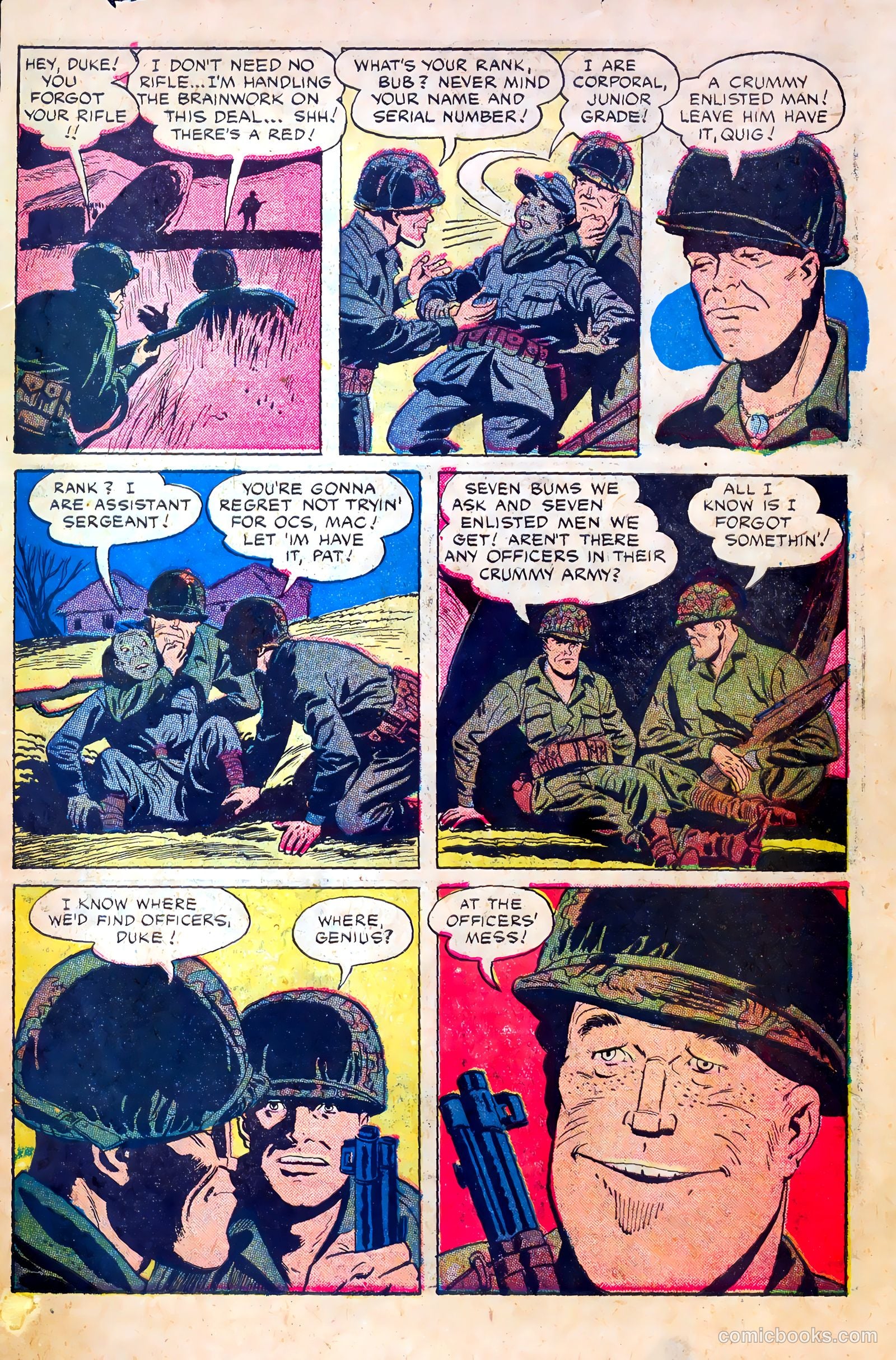 Fighting Leathernecks #3 (1952) — page 31 of 34