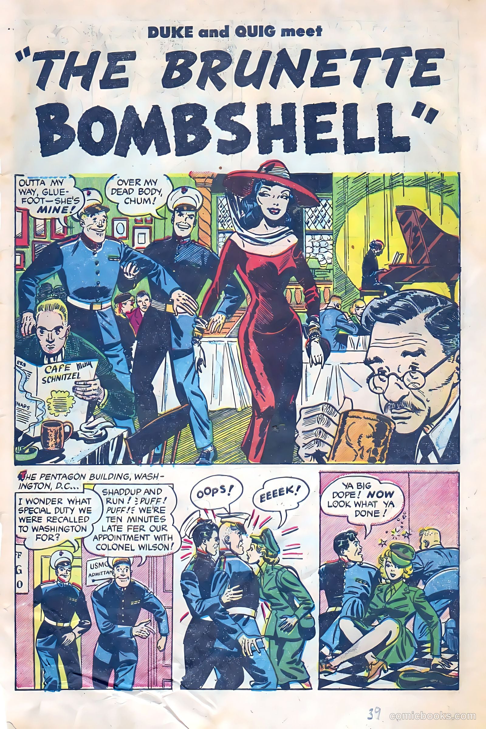 Fighting Leathernecks #4 (1952) — page 3 of 36