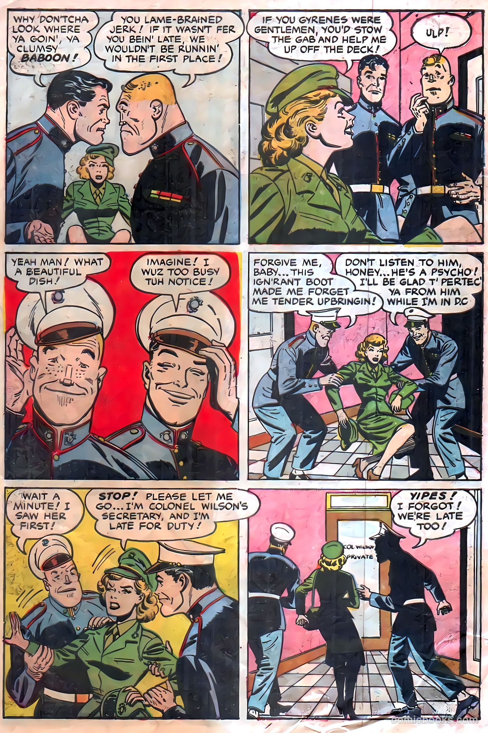 Fighting Leathernecks #4 (1952) — page 4 of 36