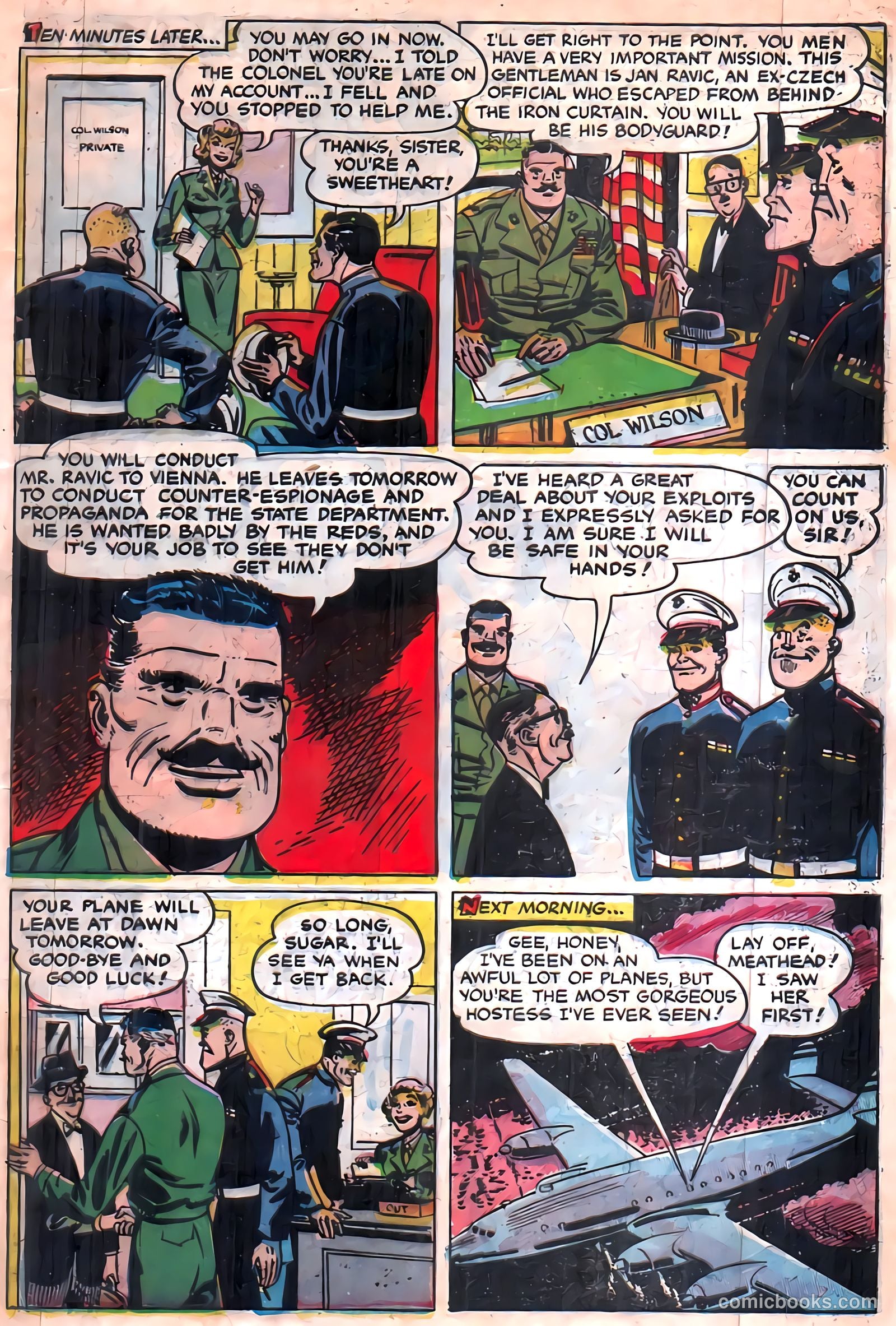 Fighting Leathernecks #4 (1952) — page 5 of 36