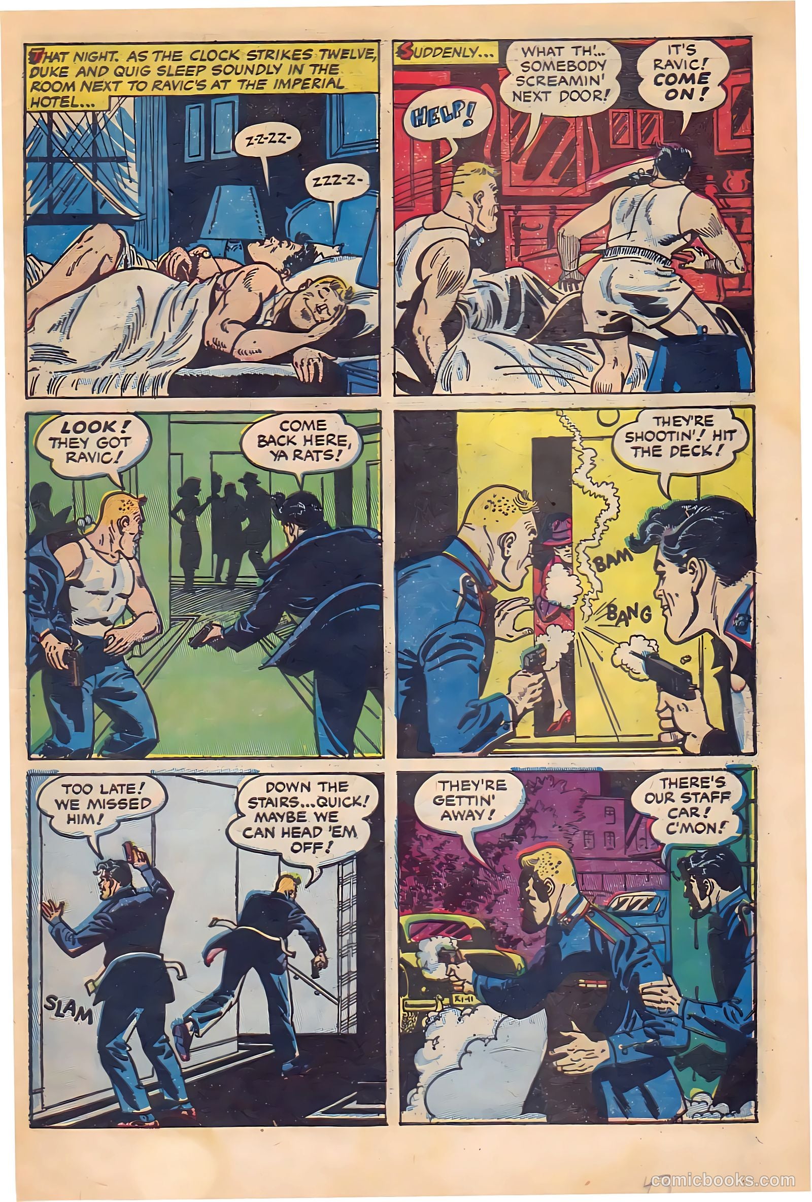 Fighting Leathernecks #4 (1952) — page 7 of 36