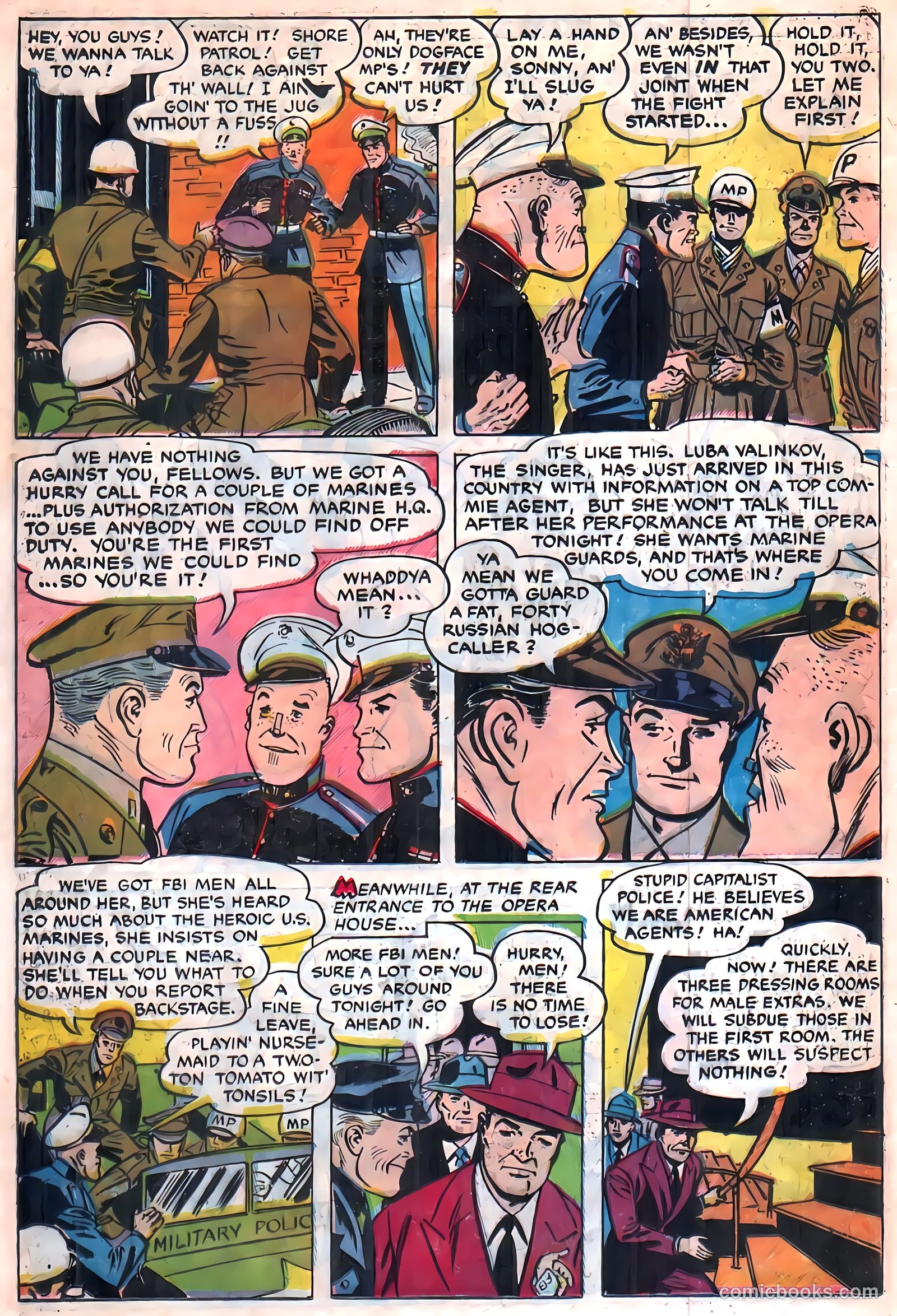 Fighting Leathernecks #4 (1952) — page 16 of 36