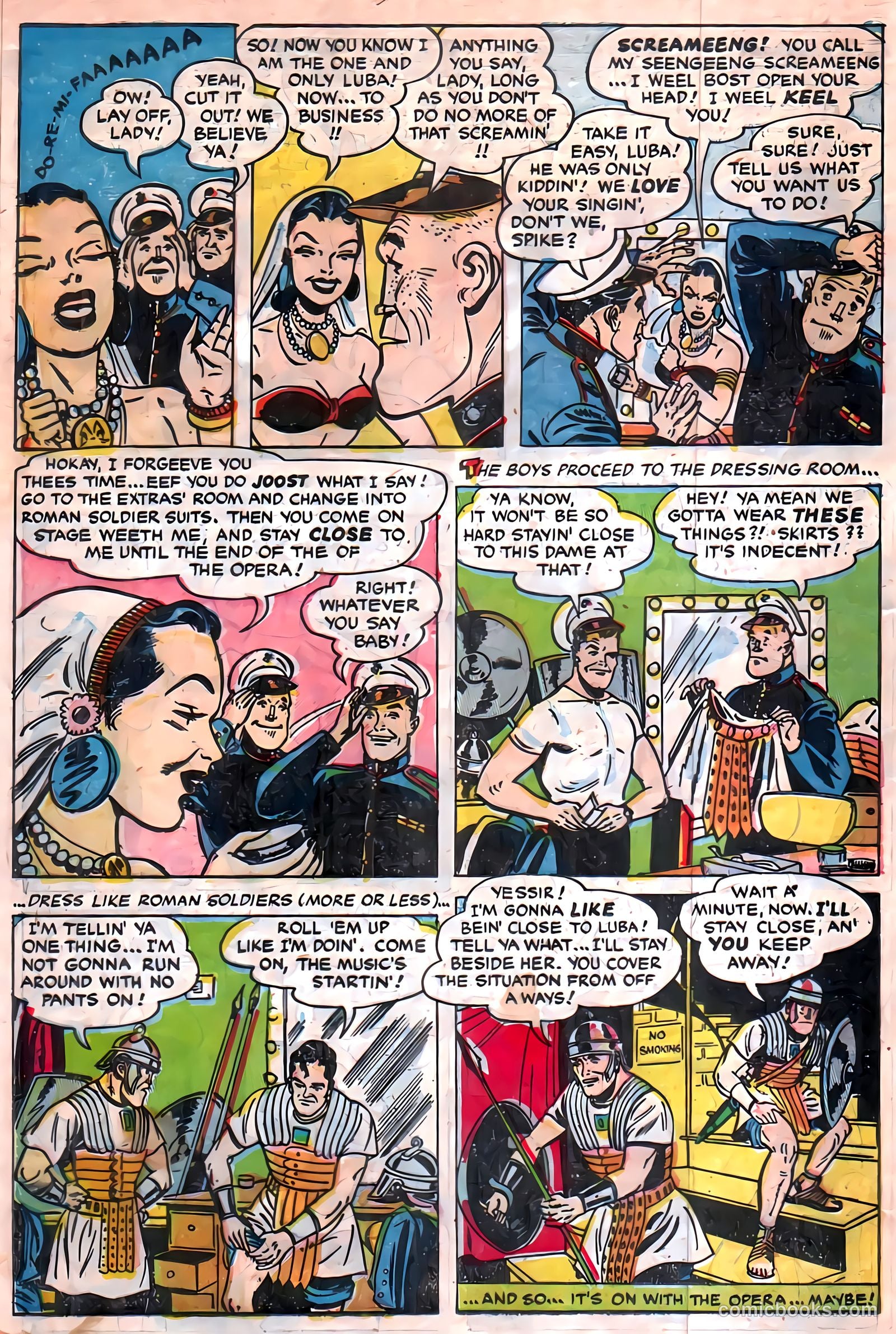 Fighting Leathernecks #4 (1952) — page 18 of 36